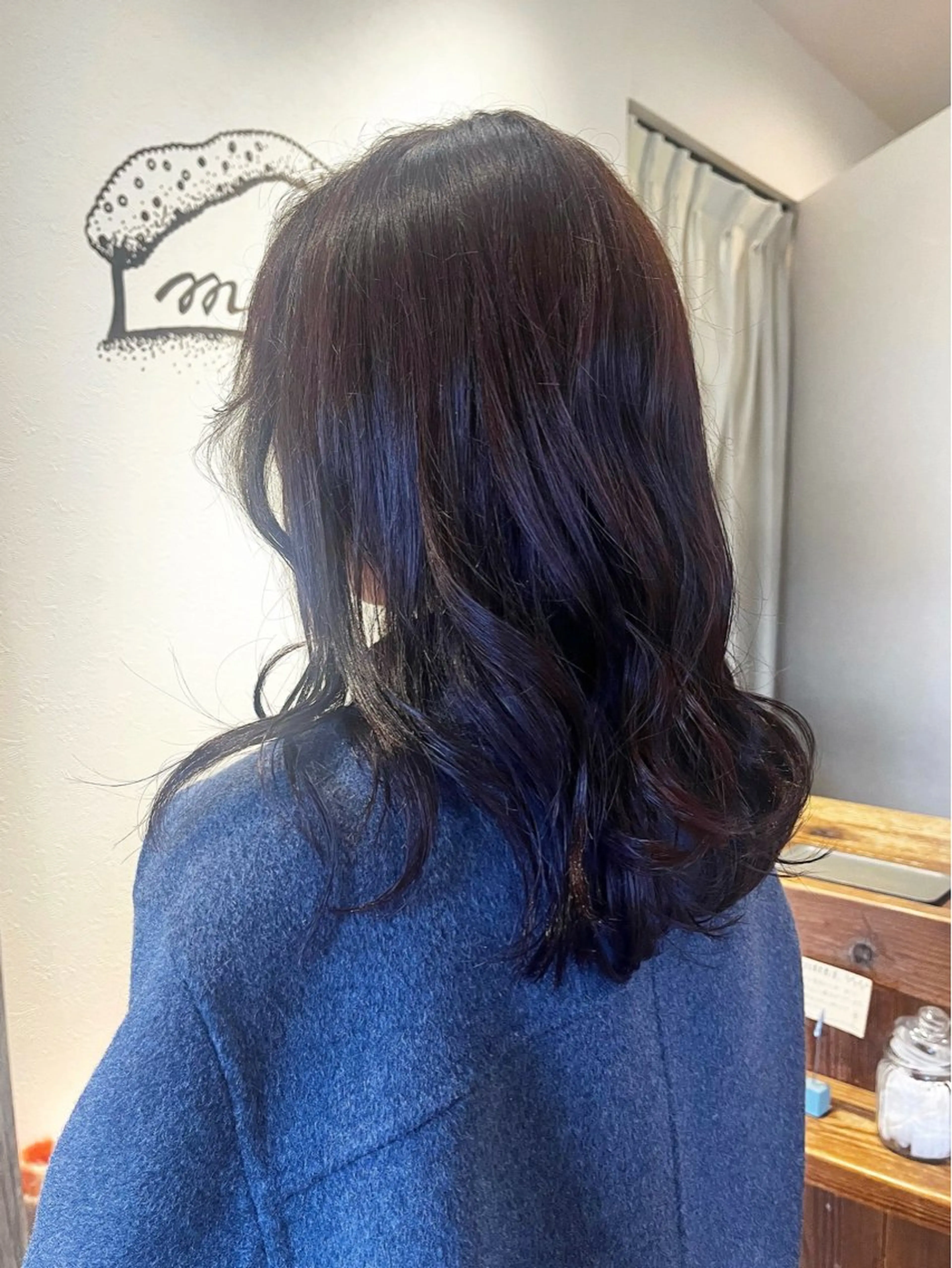 ミディアム カラー ラベンダーカラー カット ヘアカラー トリートメント 上品な暖色/丸みボブ Chie🪷のヘアスタイル