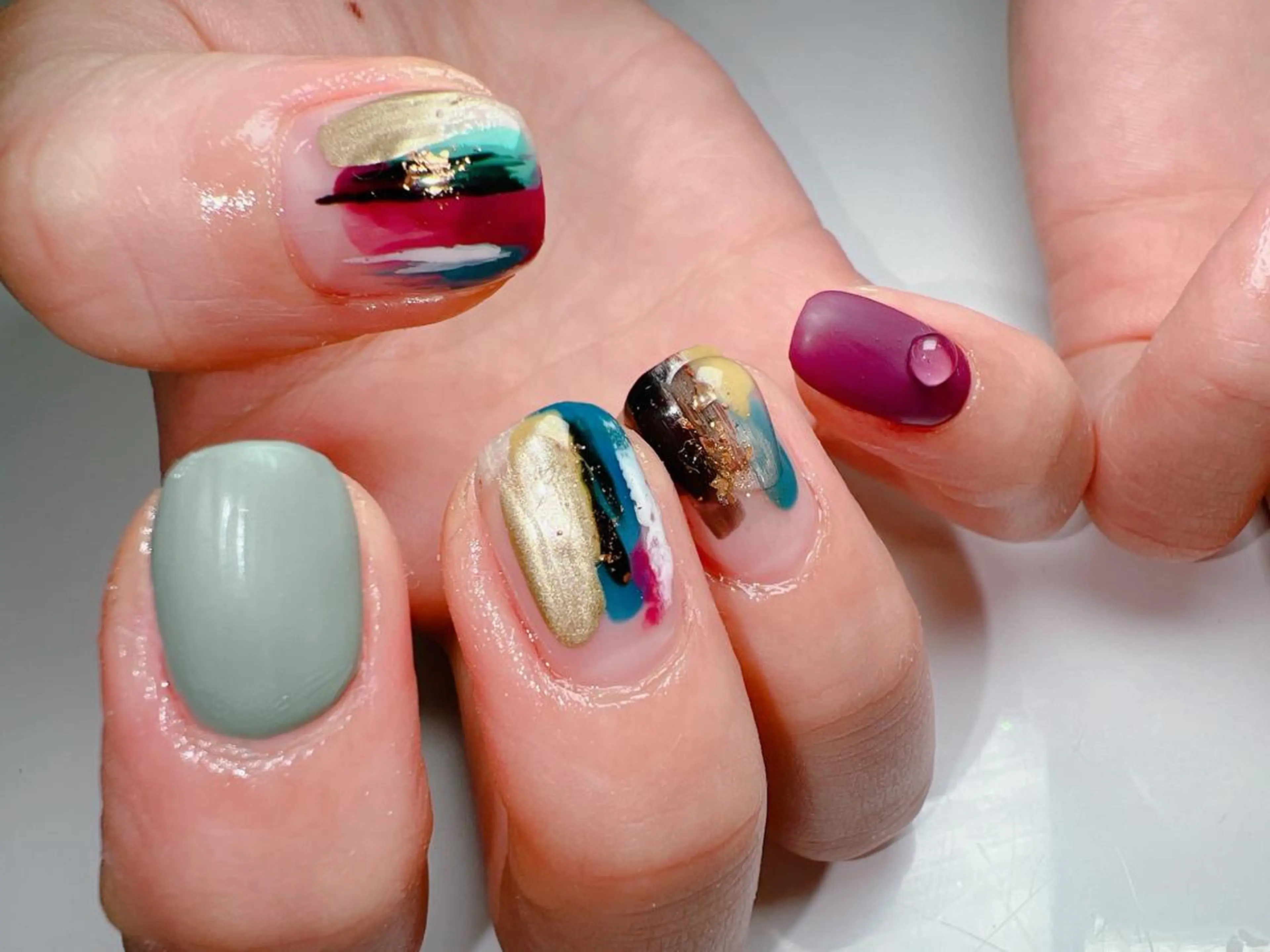 ネイル ハンドネイル Nail Salon L'arc所属・💊大阪/心斎橋 moni🧠のネイルデザイン