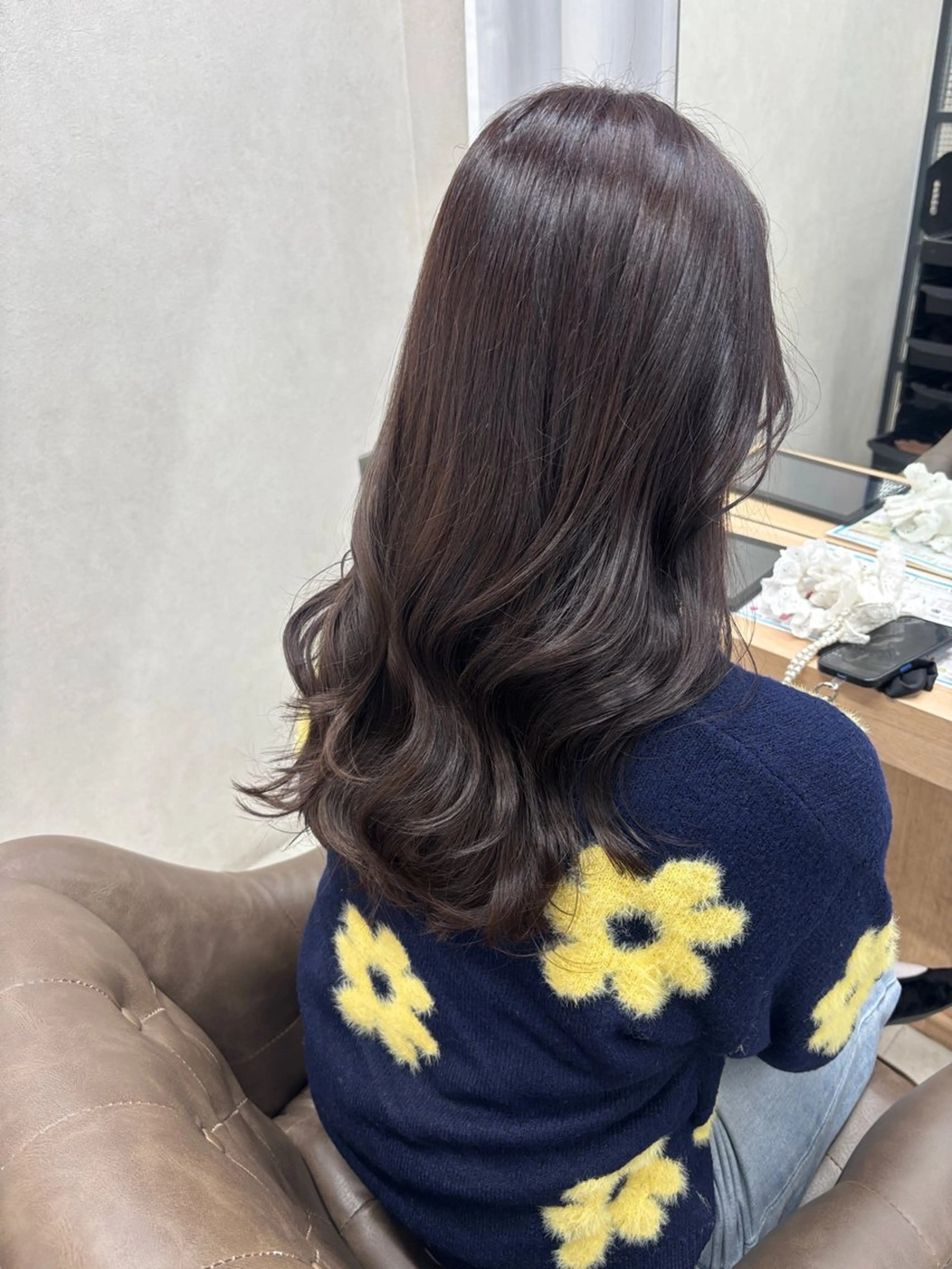 ロング カット ヘアカラー トリートメント HARUKA🍒 toccaのヘアスタイル