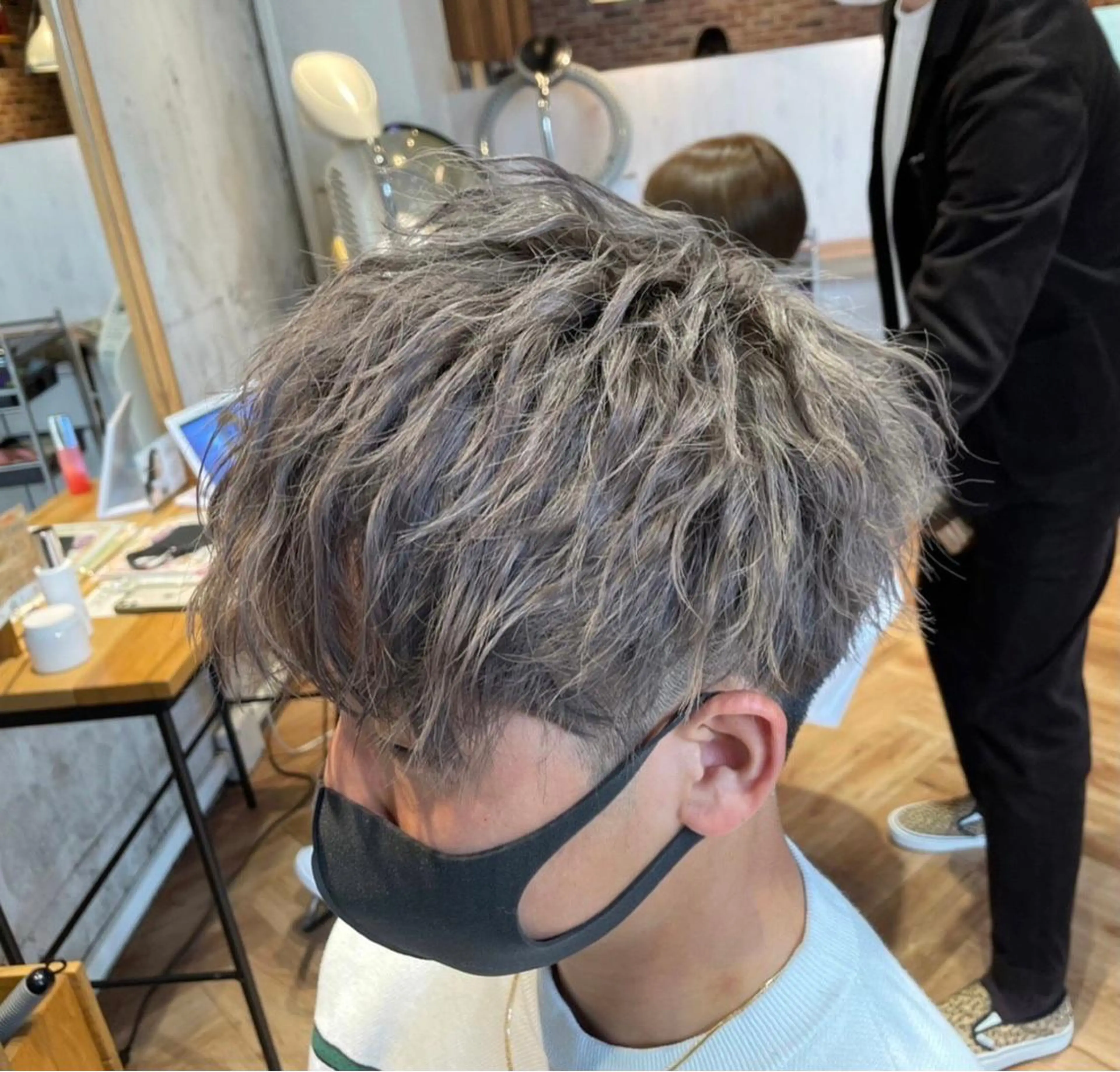 カラー パーマ メンズ 𓏸𓈒𓂃早坂 浩行𓂃𓈒𓏸のヘアスタイル