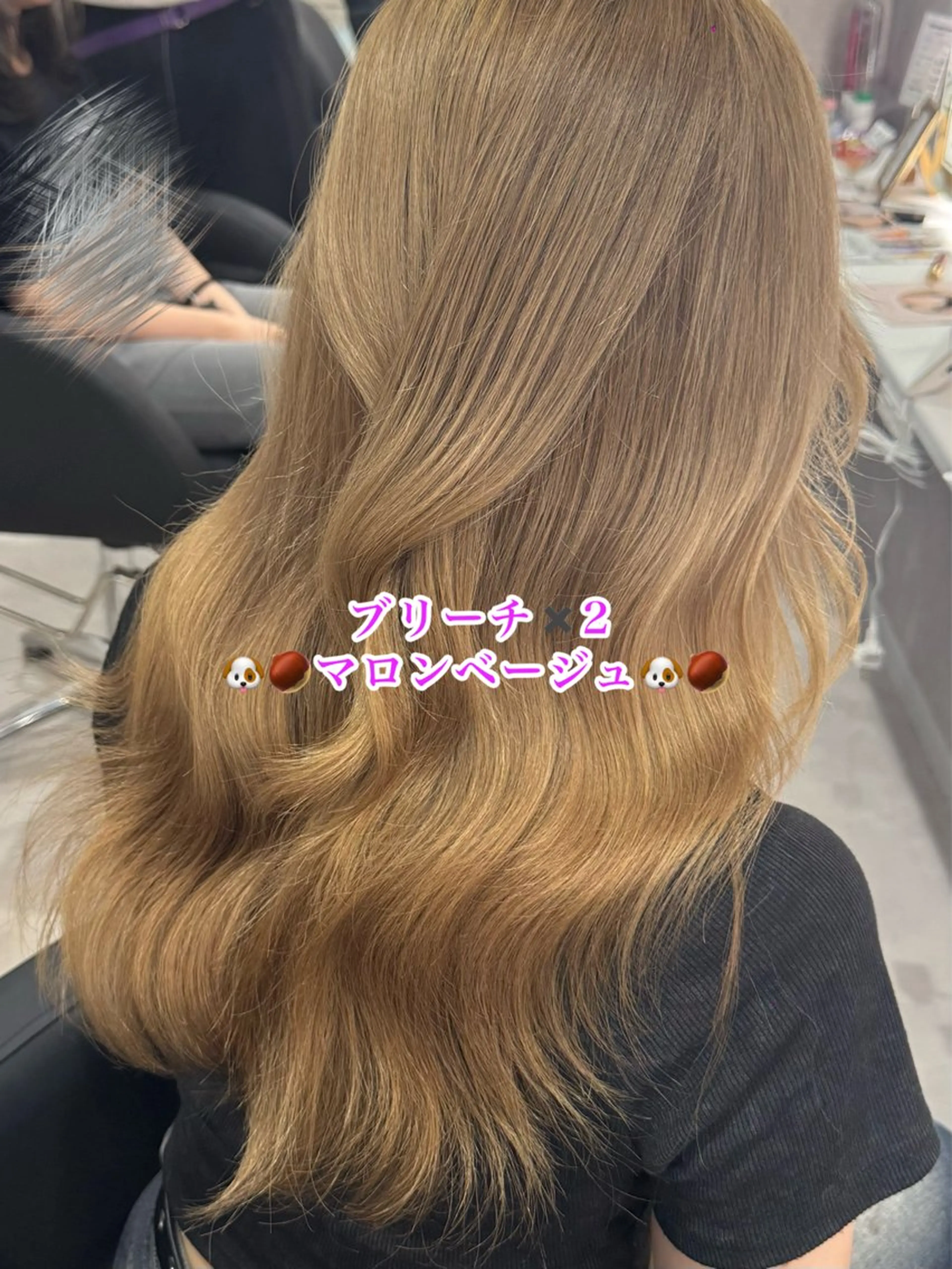 セミロング ヘアカラー トリートメント モテ髪提案🫧 /HaRu🏳️‍⚧のヘアスタイル