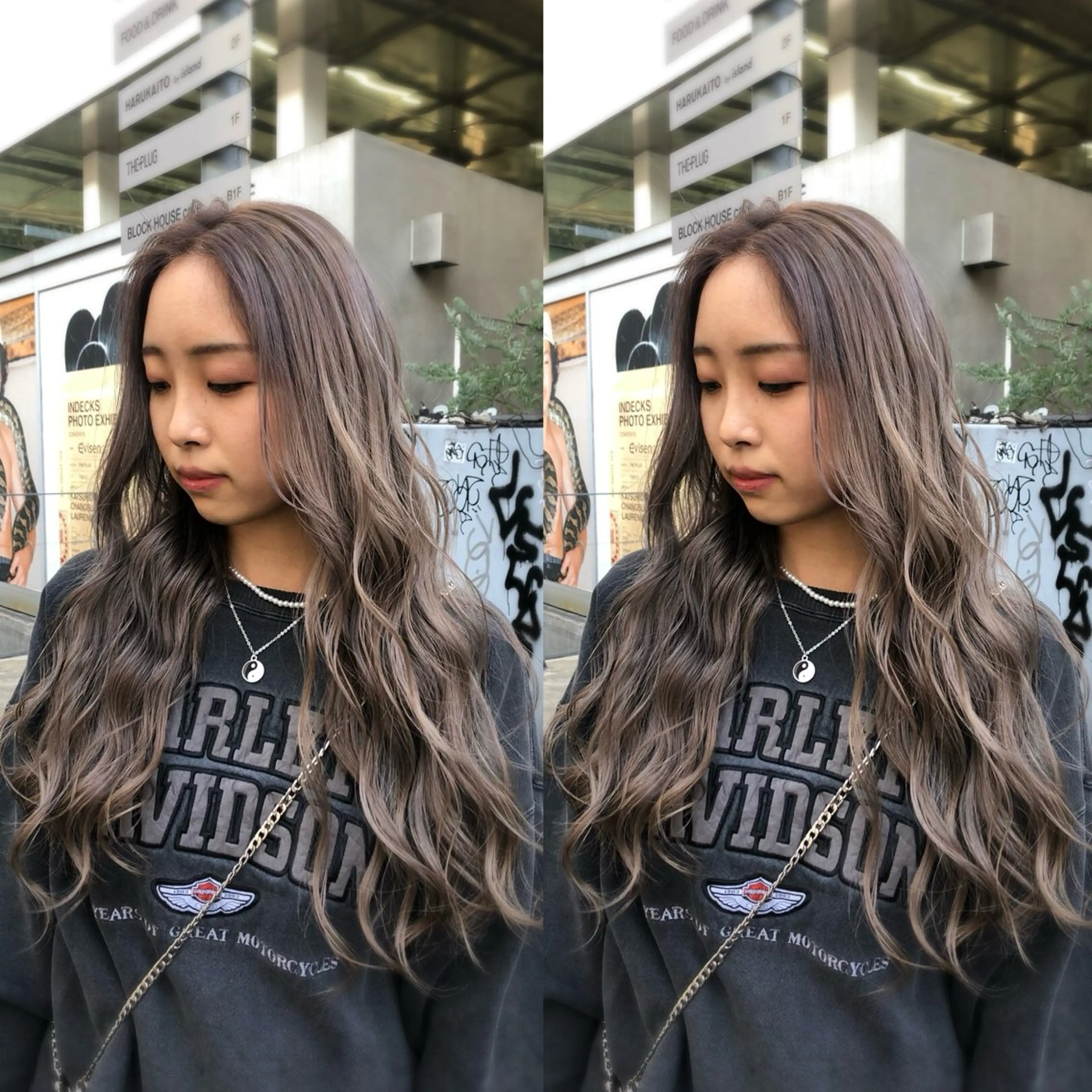 カラー 透明感カラー ダブルカラー グレージュ 髪質改善 縮毛矯正 カット ヘアカラー トリートメント 💎髪質改善特化💎 RUITOのヘアスタイル