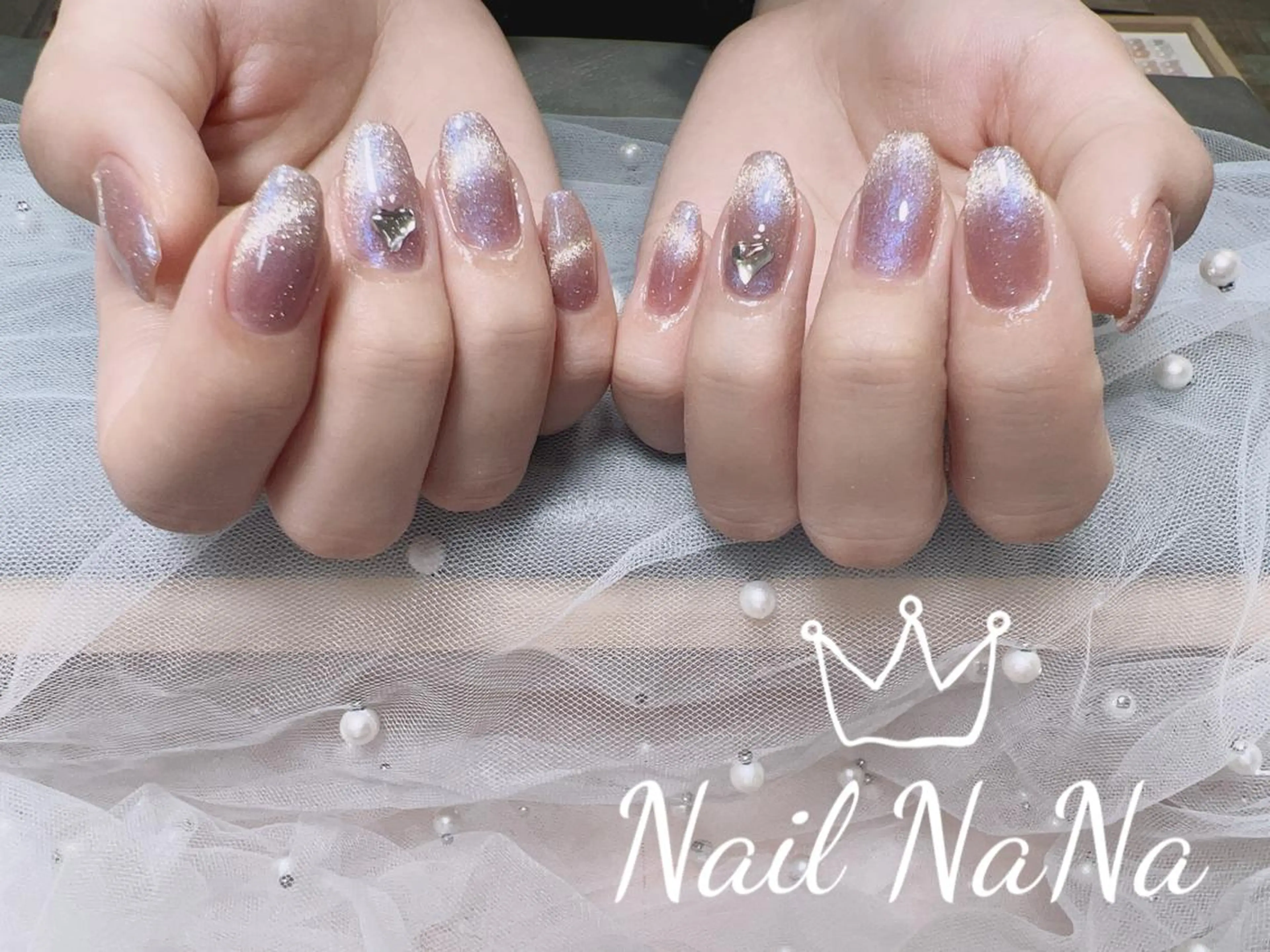 ミディアム カラー ネイル ハンドネイル Nail NaNaのネイルデザイン