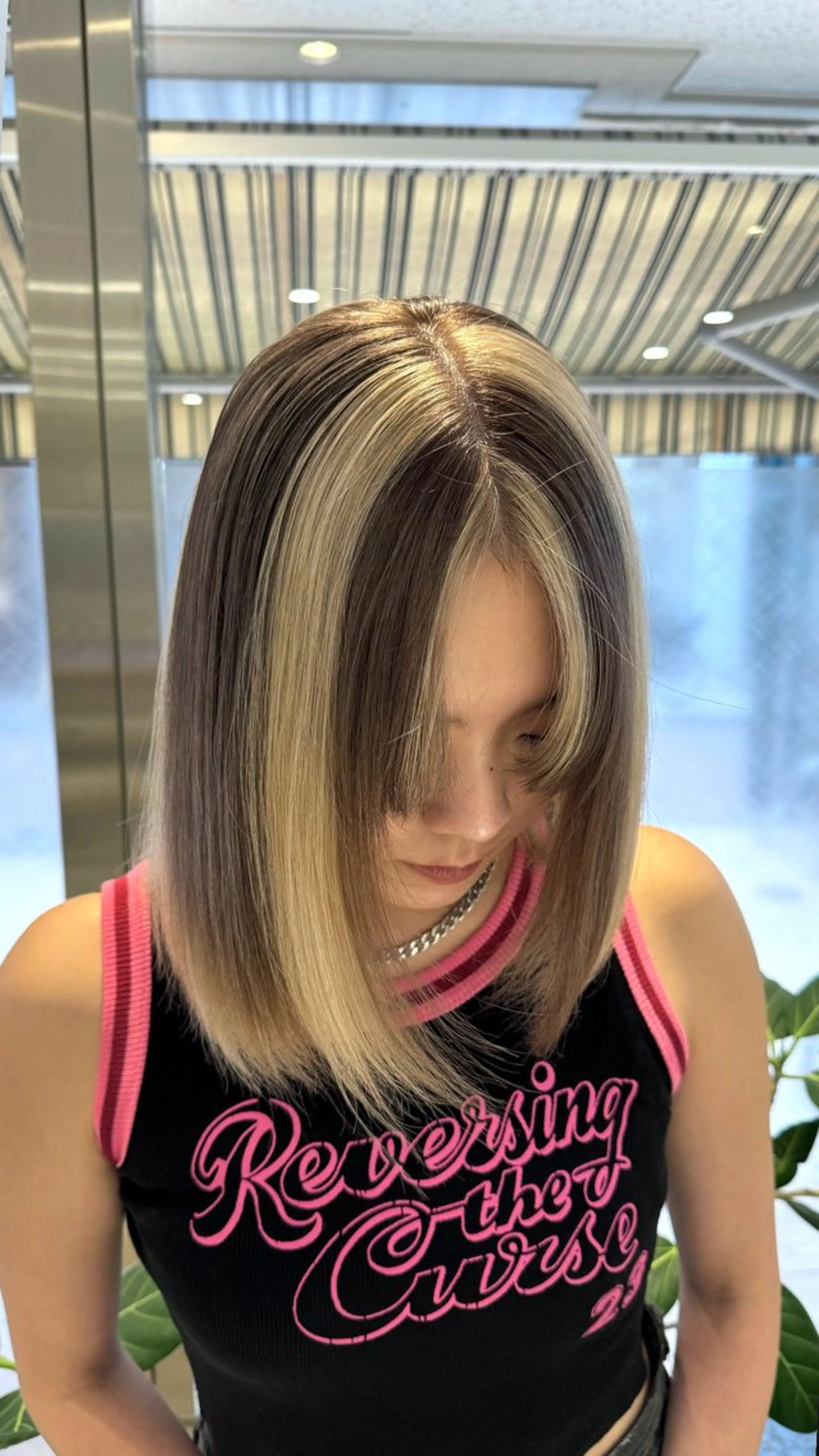 1ブリーチ&2トーンカラー&3stepトリートメント&カットの写真