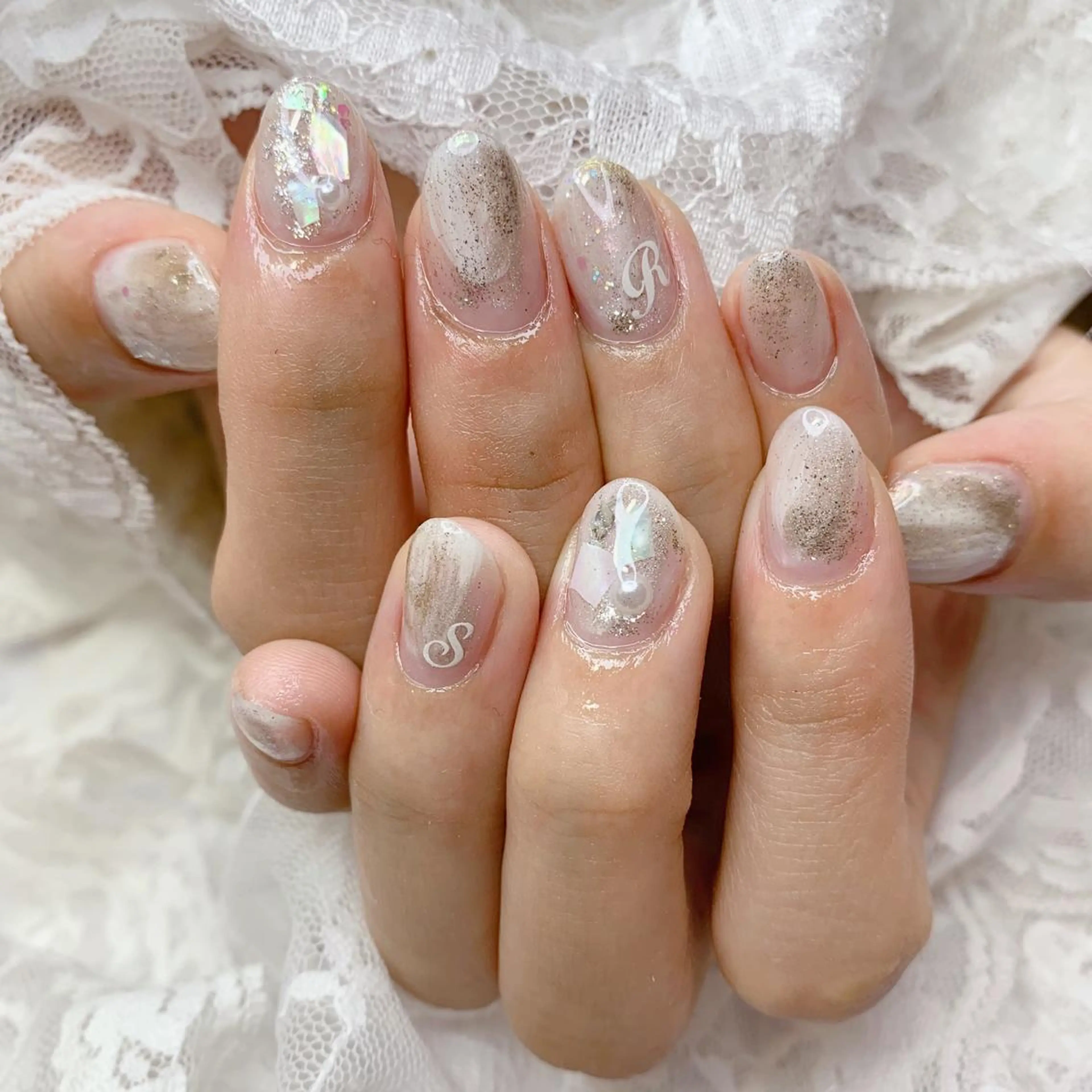 ネイル ハンドネイル La neige* yuki 🐩🌙のネイルデザイン