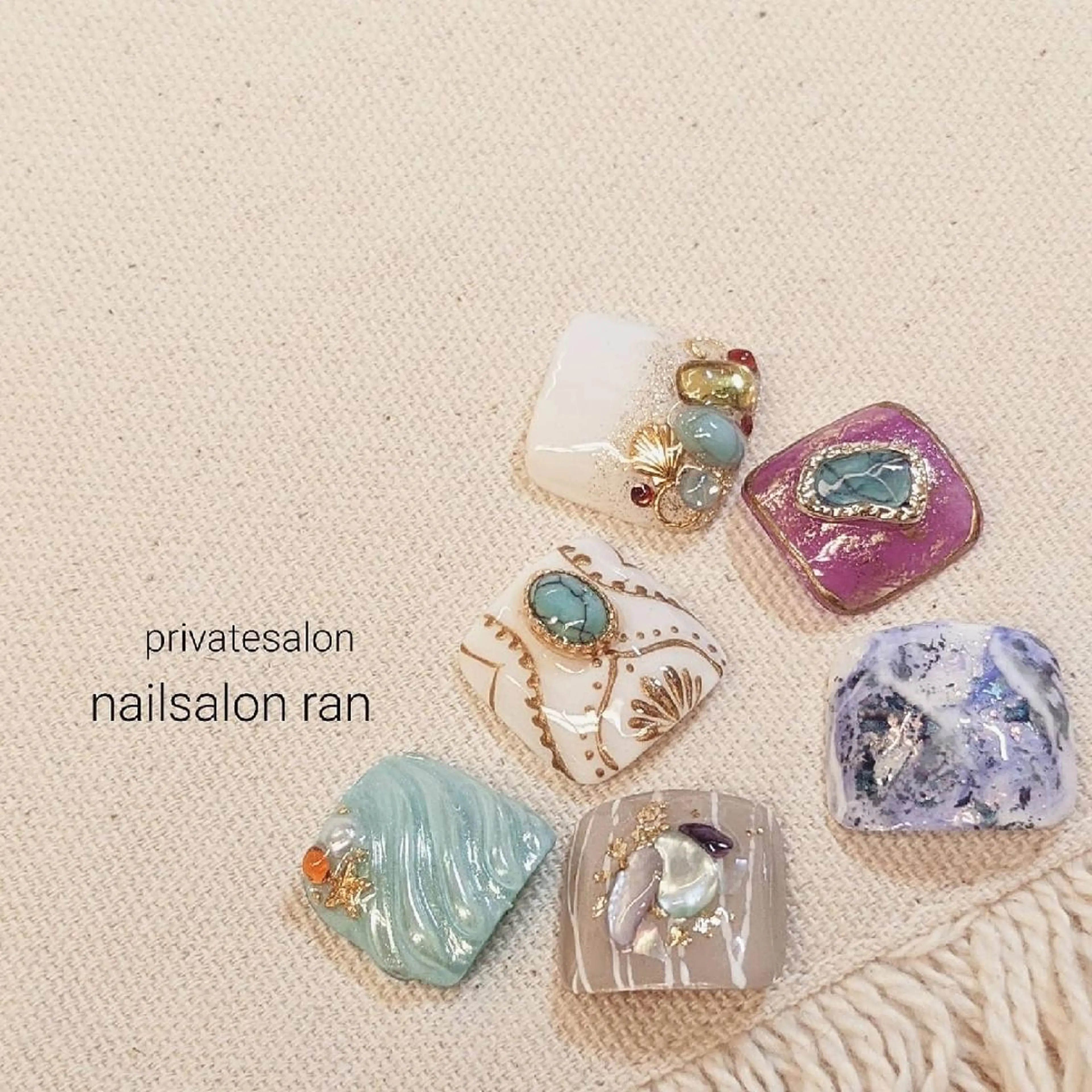 ネイル nailsalon ranのネイルデザイン