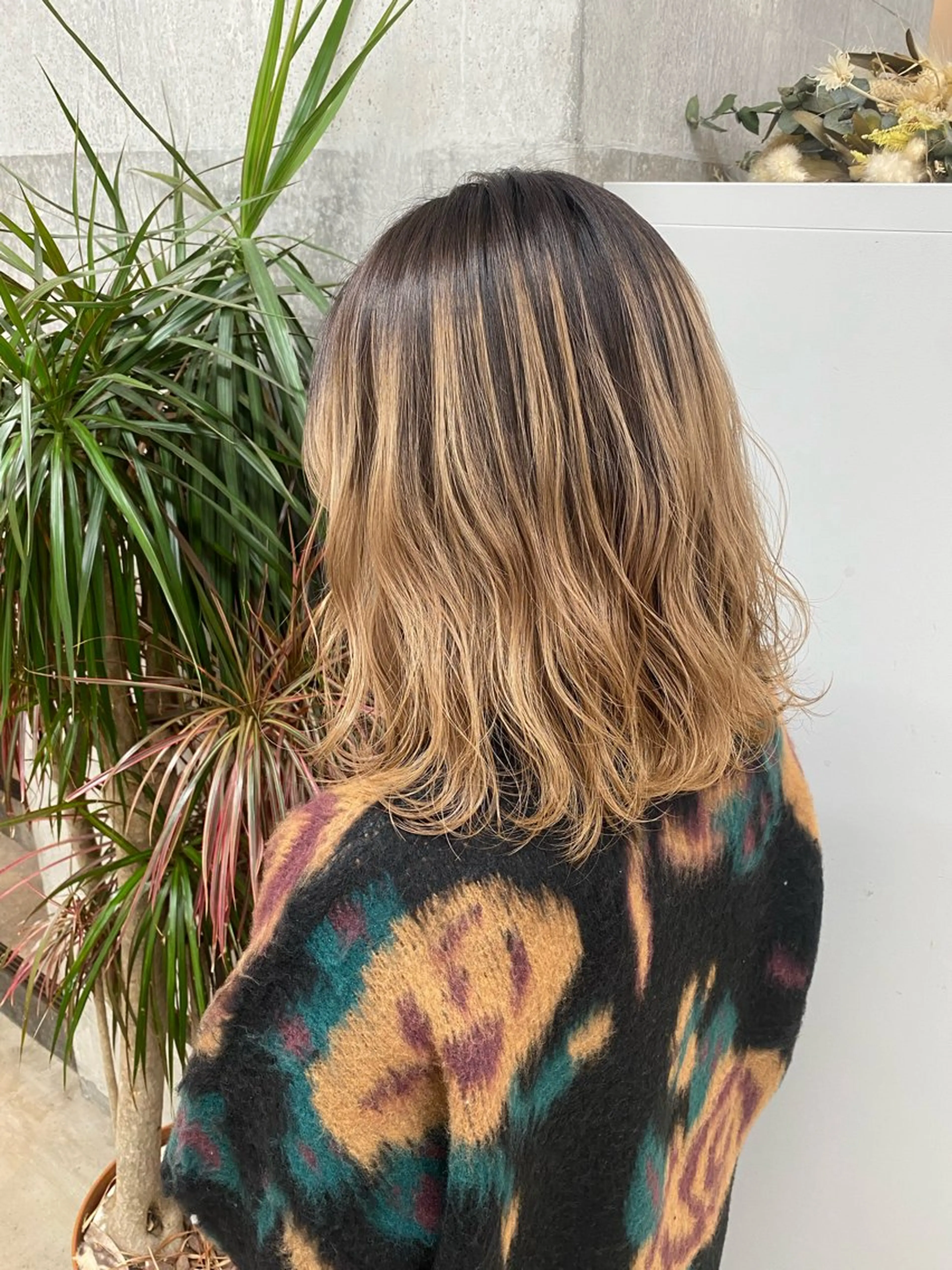 ミディアム カラー 🌼ハイライト透明感 🌼maiのヘアスタイル