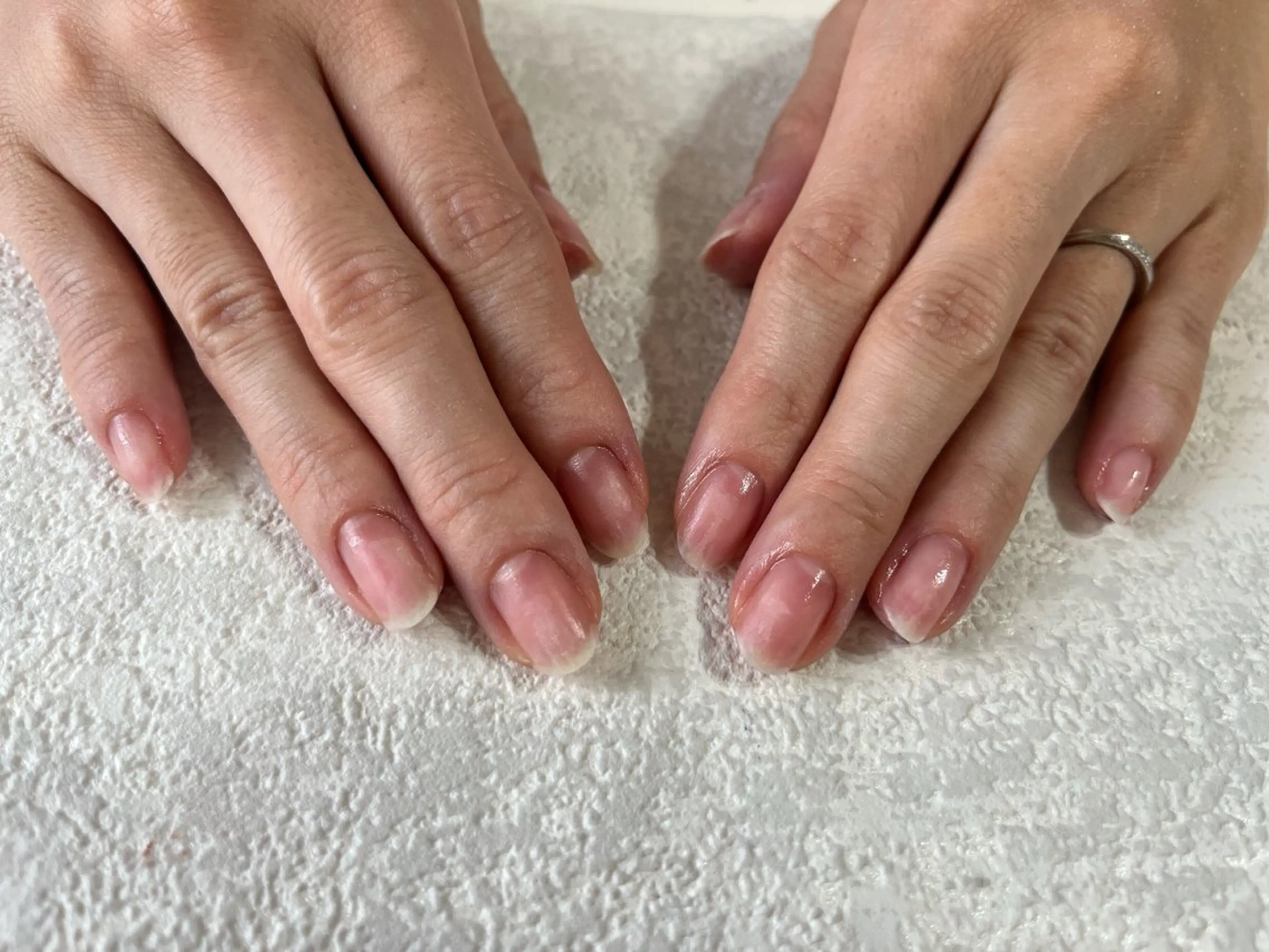 ネイル オーロラネイル フットネイル フレンチネイル ジェルネイル 韓国ネイル フットネイル kikinail 溝の口のネイルデザイン