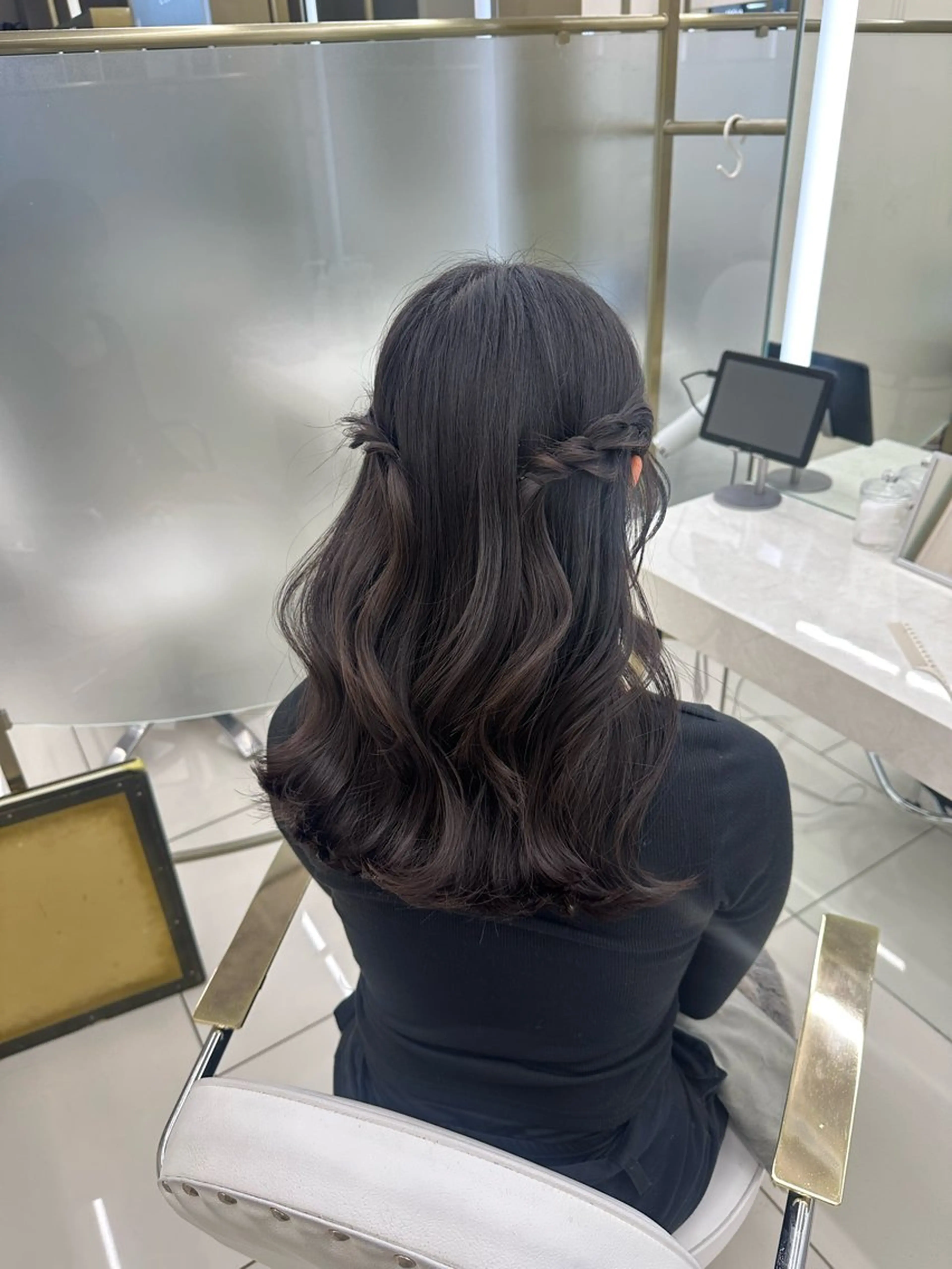 ロング ヘアアレンジ COA GINZA所属・ミディアムカット/ COA銀座🐩マコのヘアスタイル