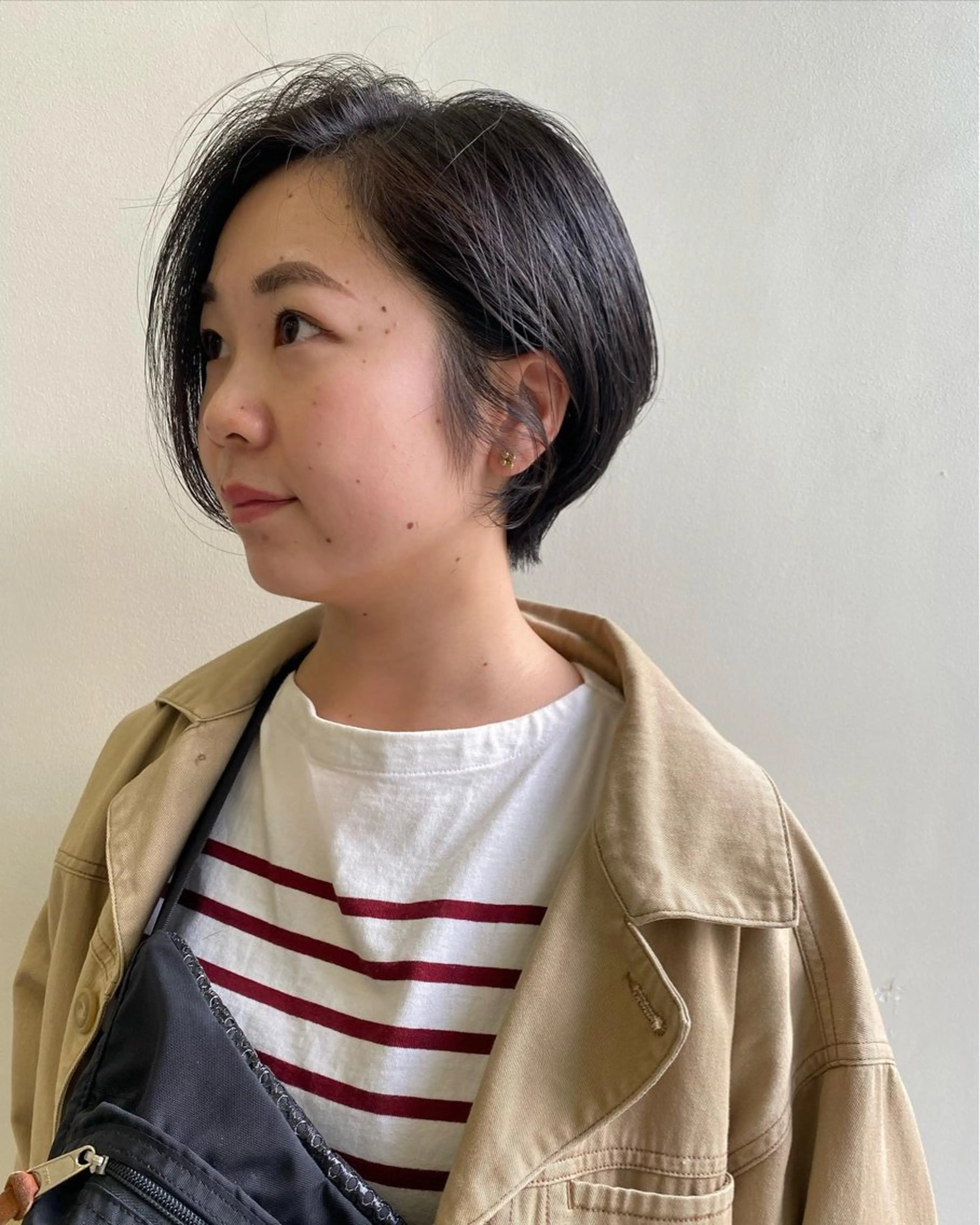 ショート 丸みショート ショートヘア ヒラカホ/ ブリーチ/似合わせのヘアスタイル