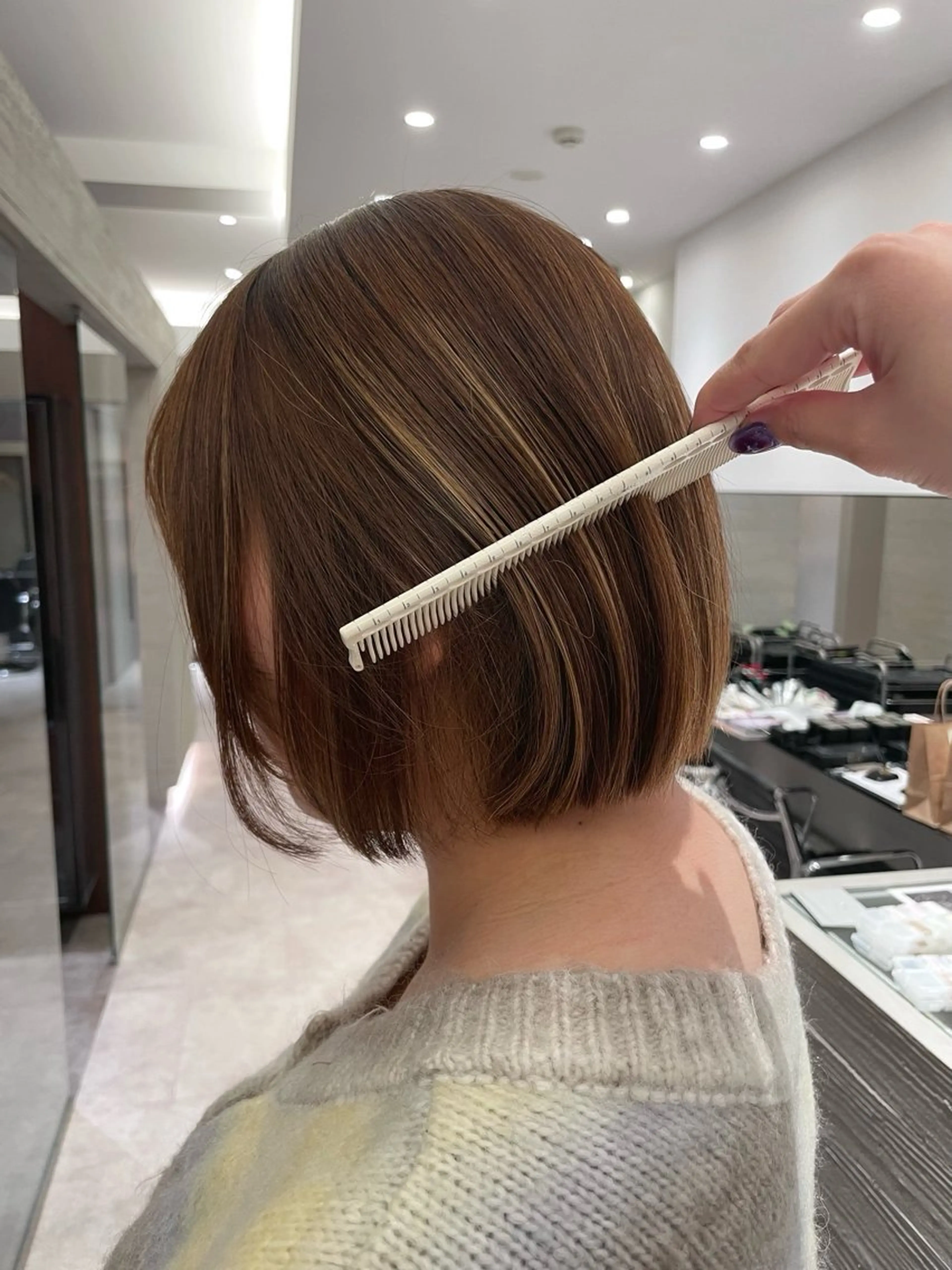 ミディアム ヘアアレンジ ボブ .⋆⟡💖 Marin💖⟡⋆.のヘアスタイル