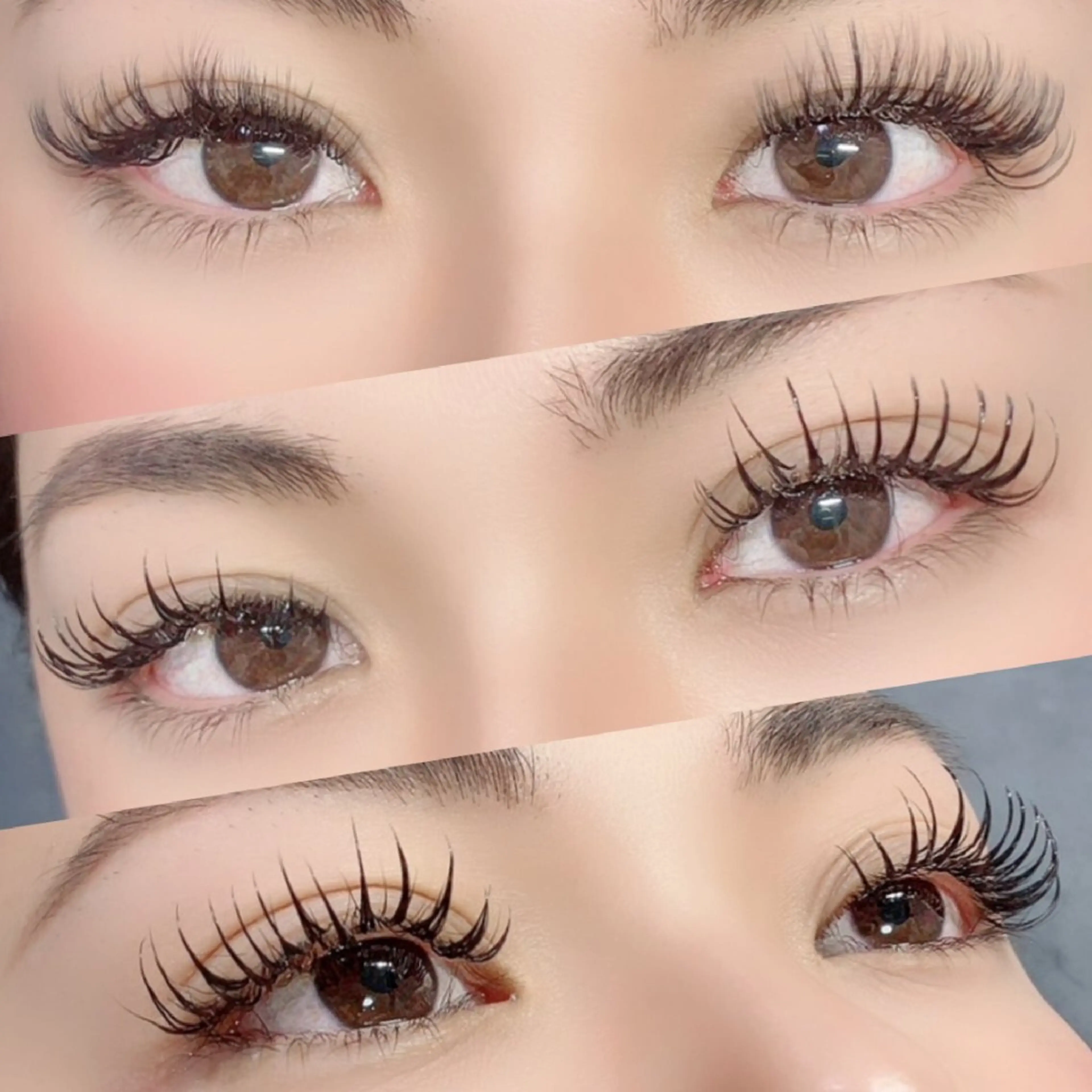 マツエク・マツパ ボリュームラッシュ linda ABEのマツエク・マツパデザイン