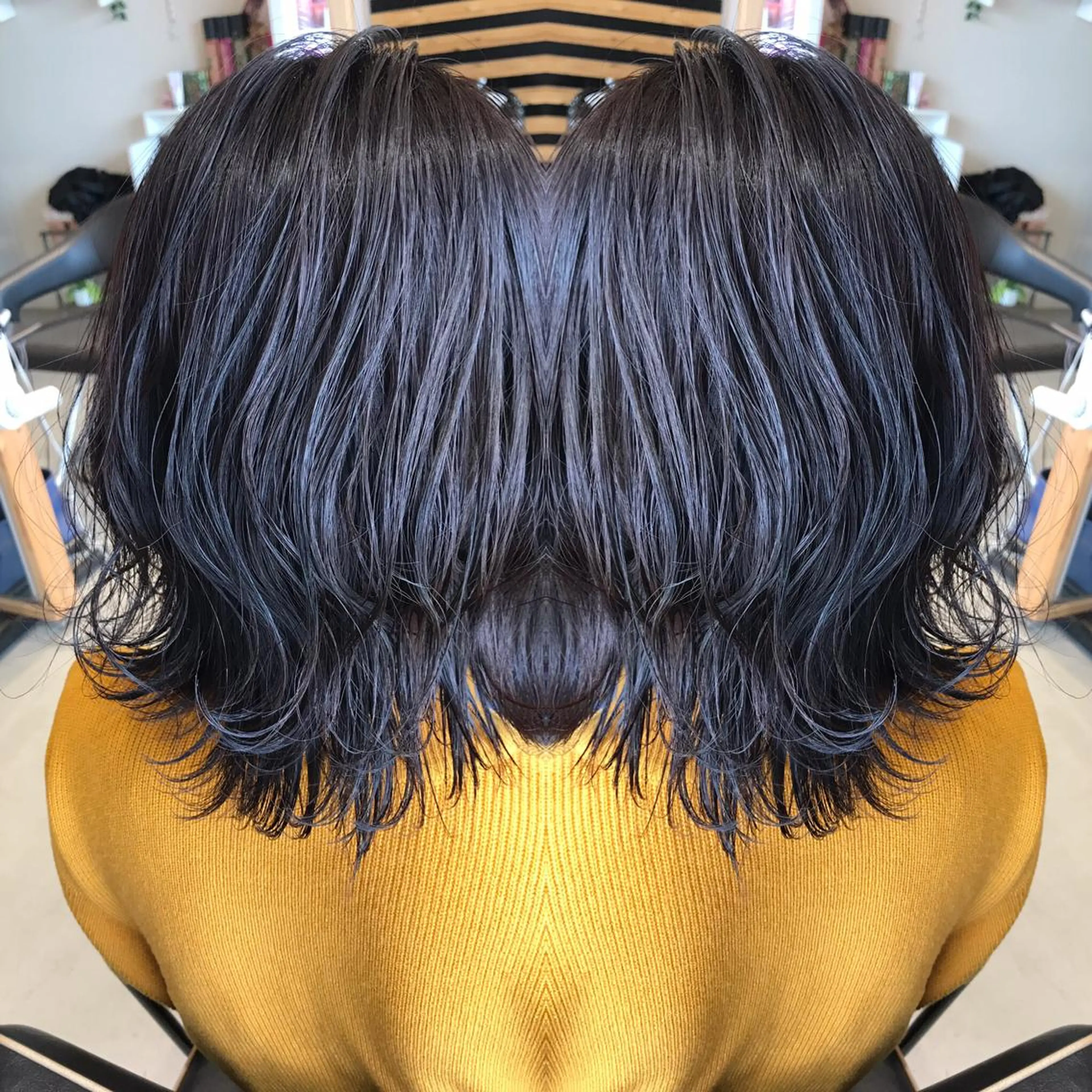 ショート カラー アディクシーカラー ブルーカラー ブルーラベンダー 透明感カラー ラベンダーカラー ヘアカラー 大久保 隆蔵のヘアスタイル