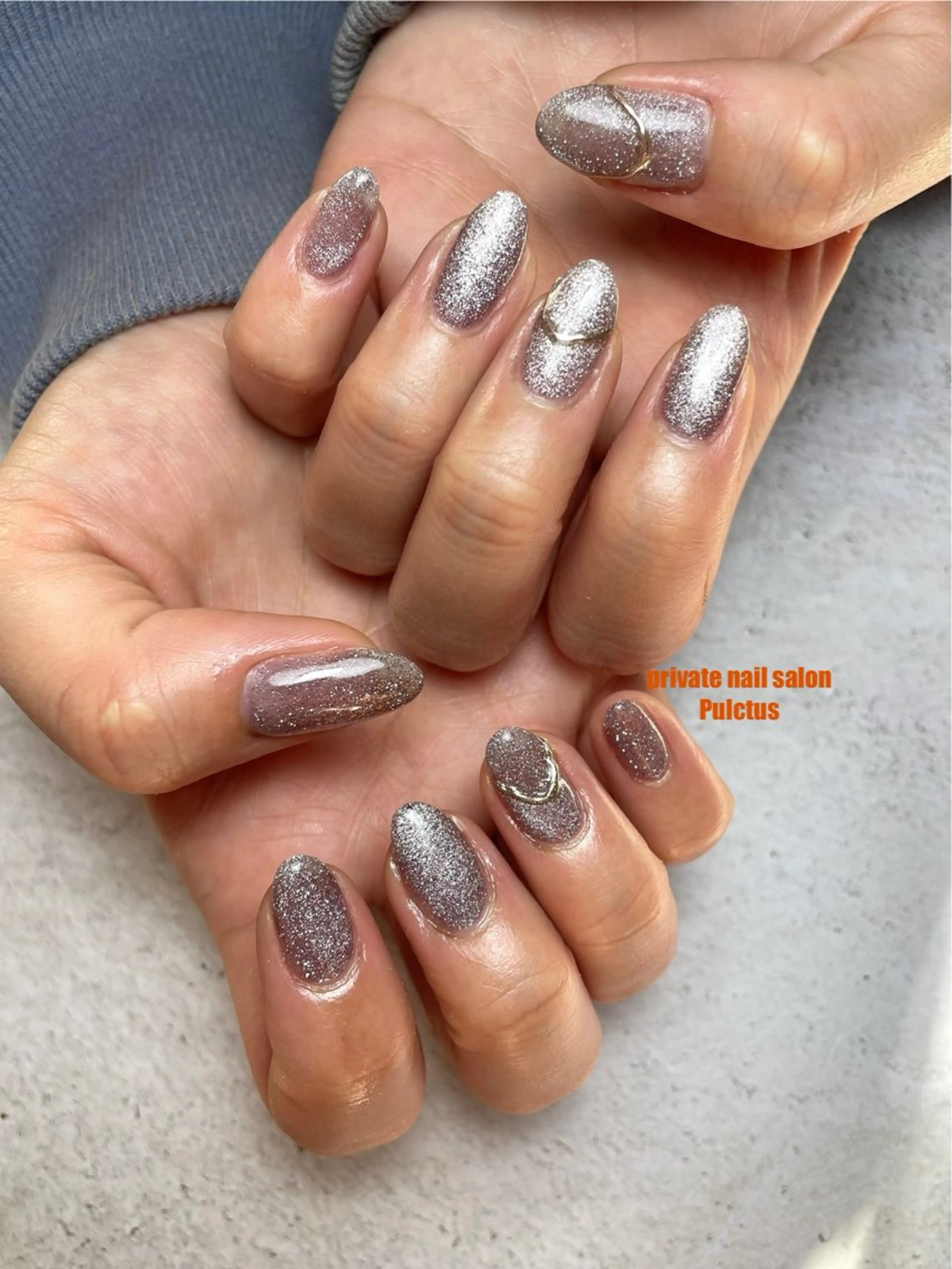 シンプルデザインネイル⟡アート2​〜​5本の写真