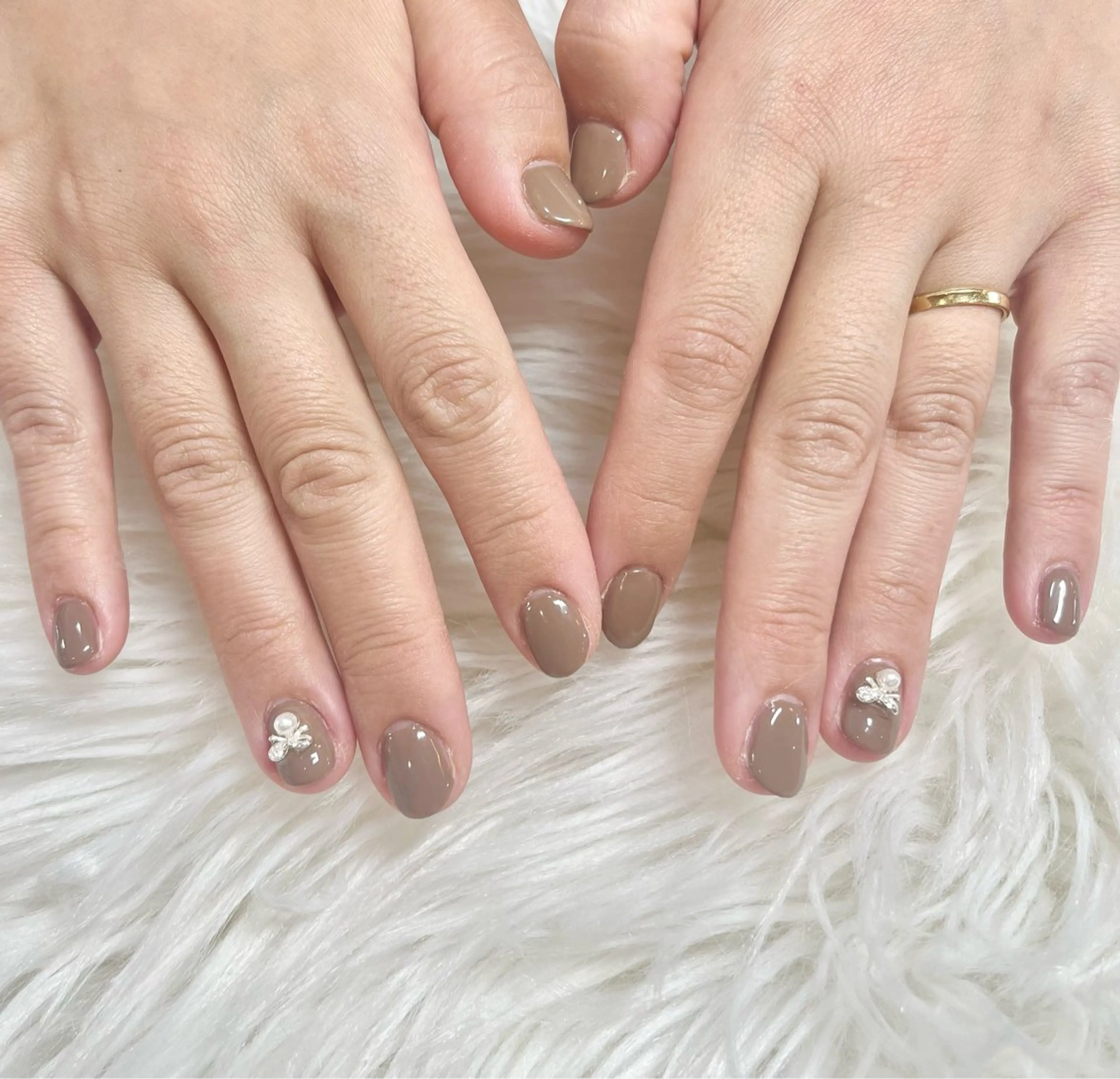 ネイル ワンカラーネイル ハンドネイル nail patio kaoriのネイルデザイン