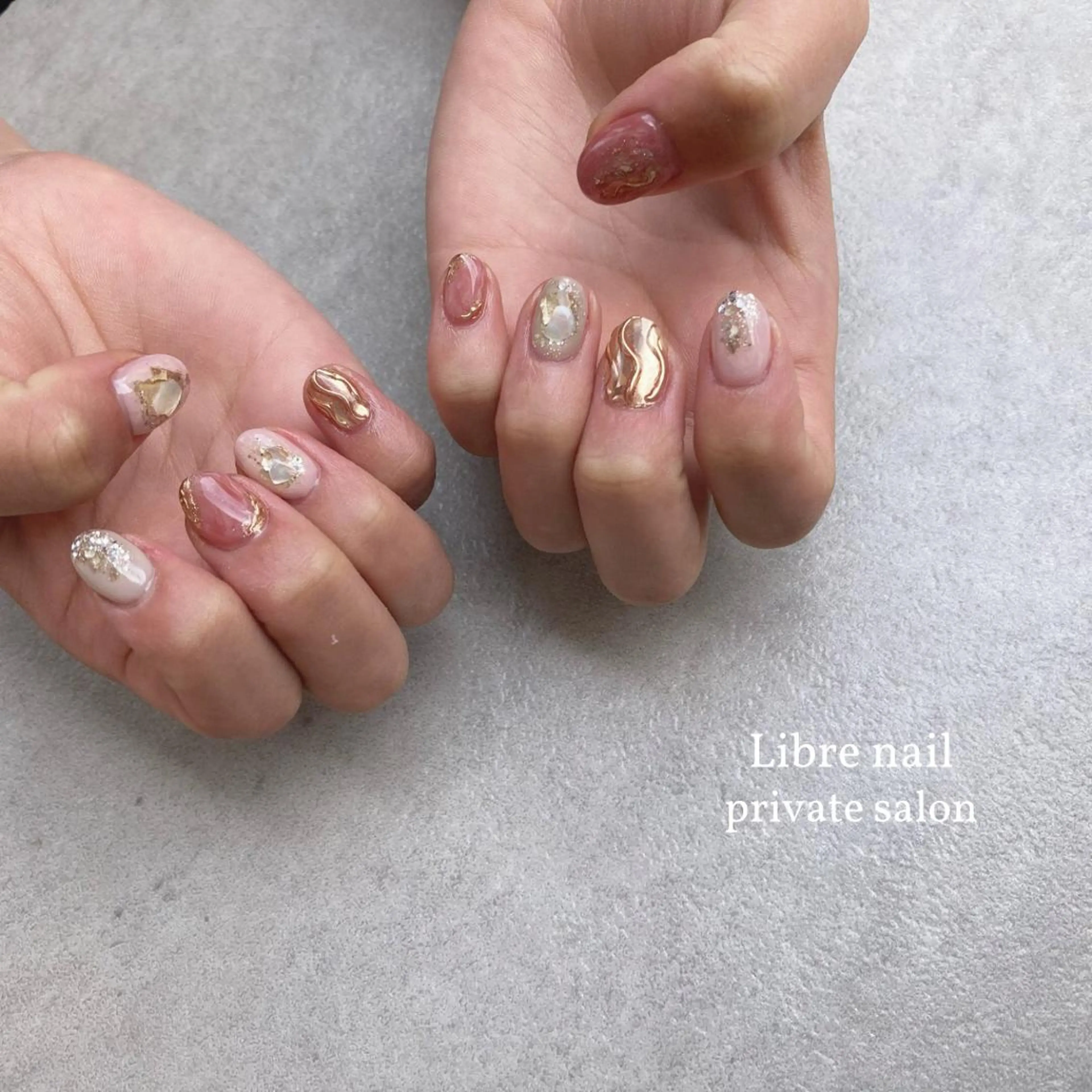 ネイル 持ち込み 【Libre】 -ﾘﾌﾞﾚﾈｲﾙ-のネイルデザイン