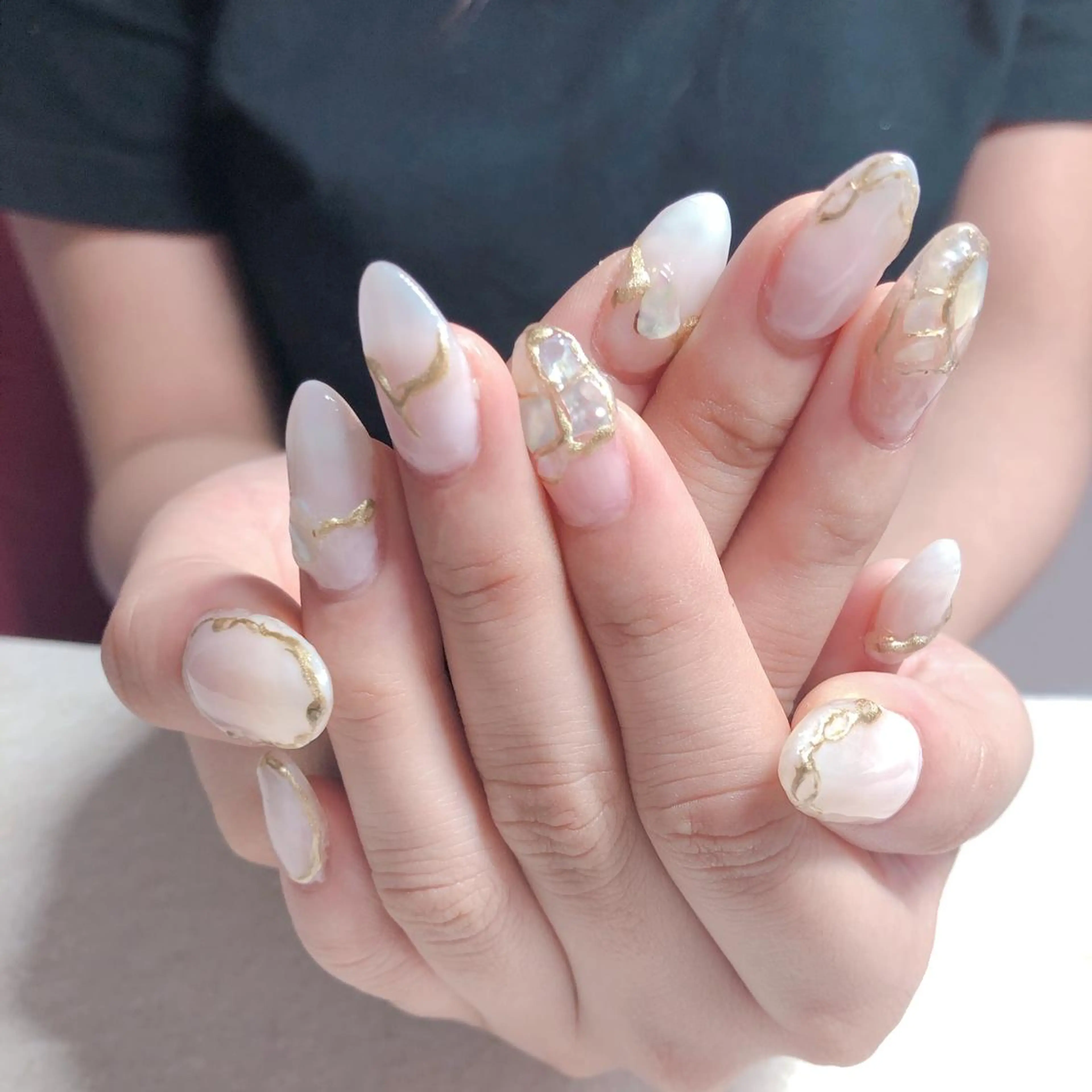 ネイル 持ち込み 奥園 良恵のネイルデザイン