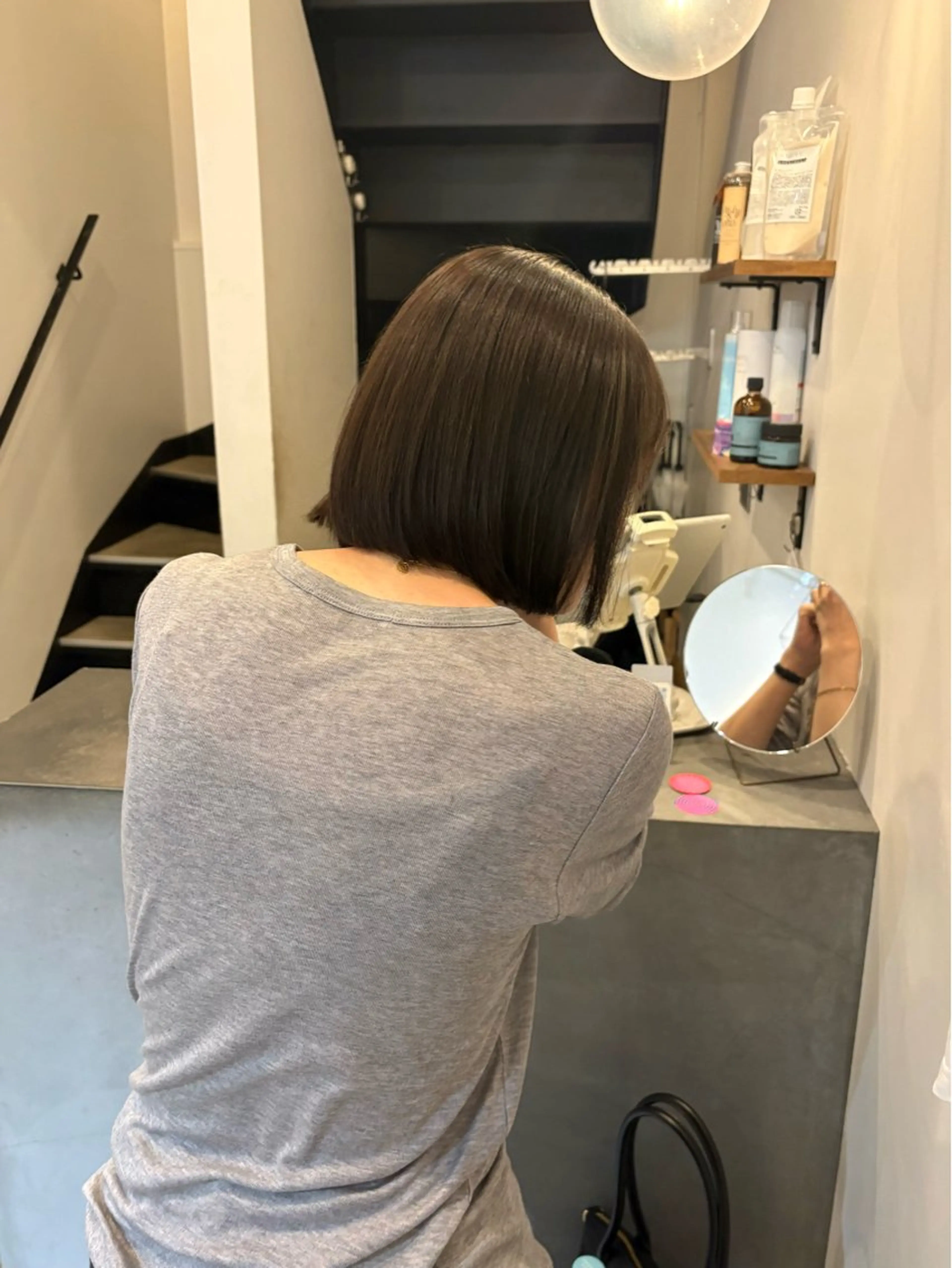 ミディアム ヘアカラー miyabi🌙 大阪／梅田のヘアスタイル