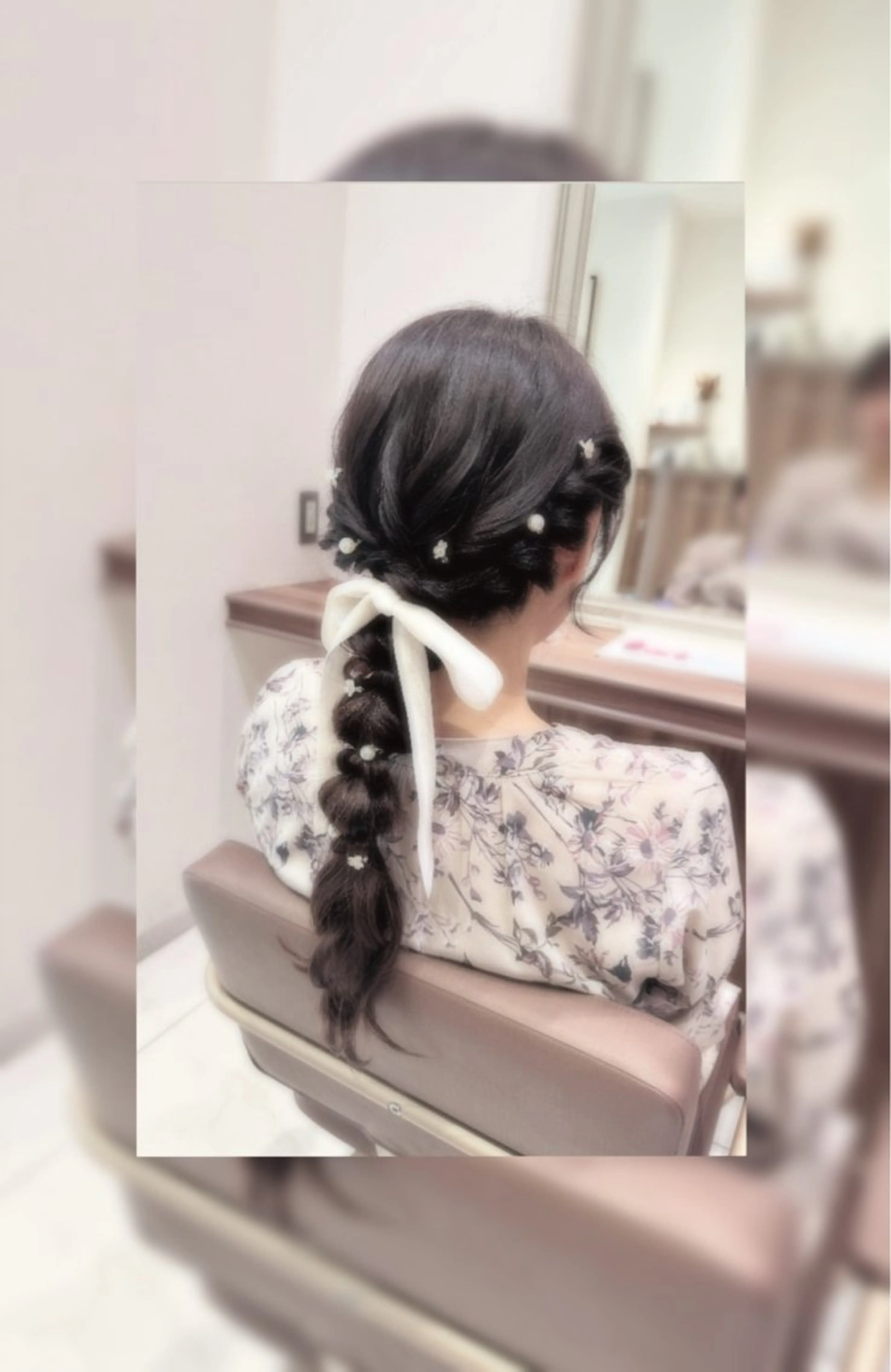 ヘアアレンジ 🫧ヘアアレンジ🎀 ウガジン💞🪄のヘアスタイル