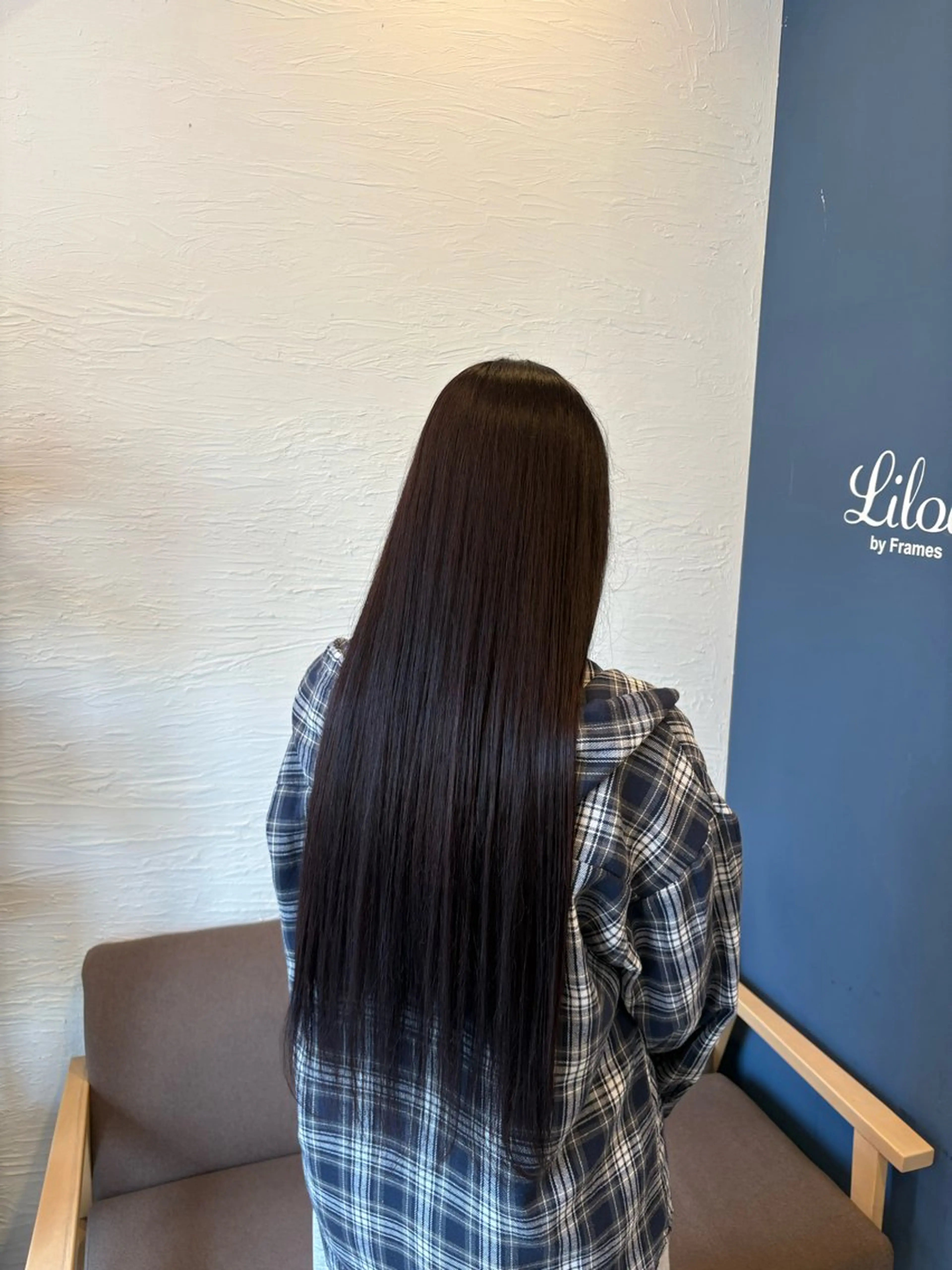 ロング カラー ヘアカラー 新井 真央のヘアスタイル