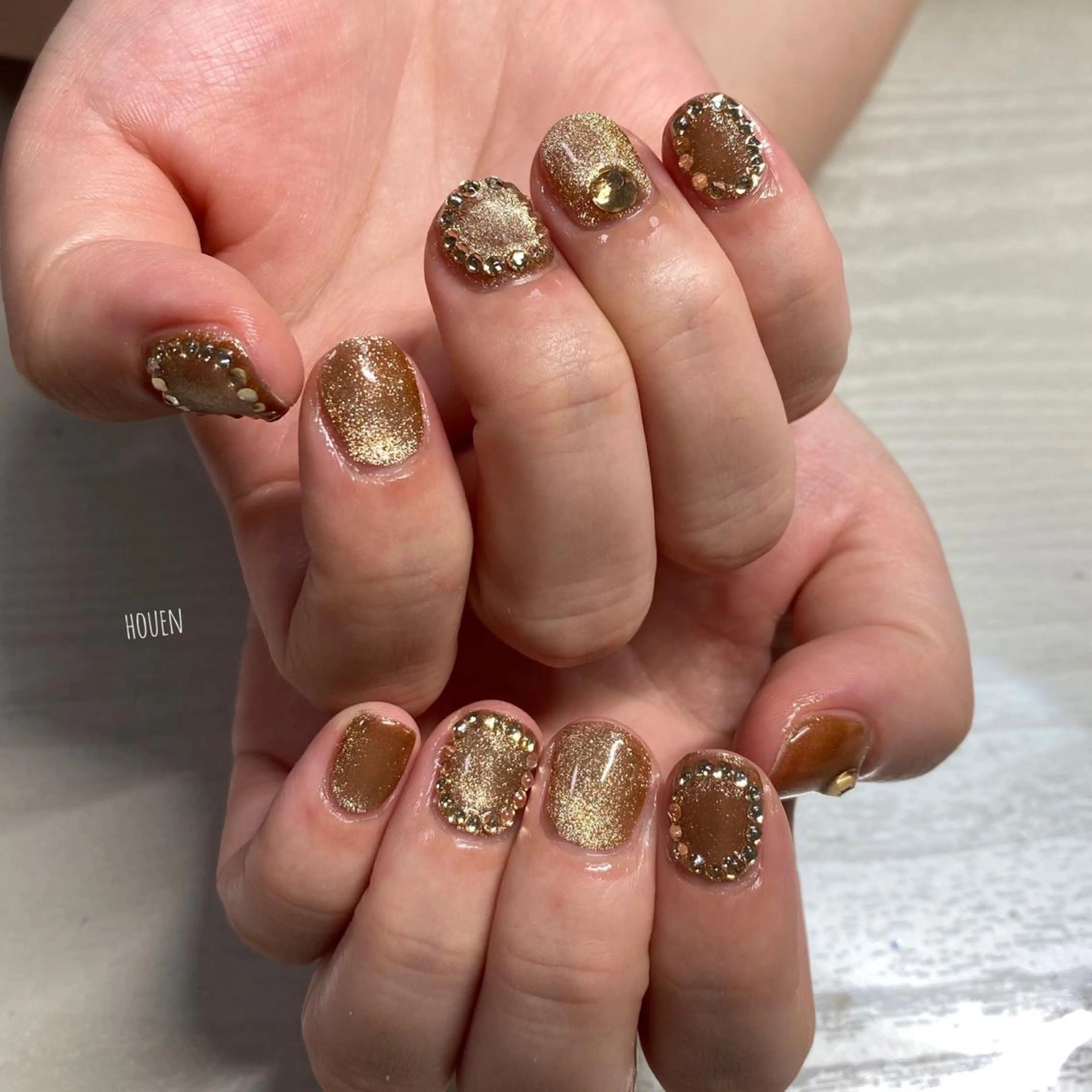 ネイル マグネットネイル I pinknail 韓国風·持ち込み専門のネイルデザイン