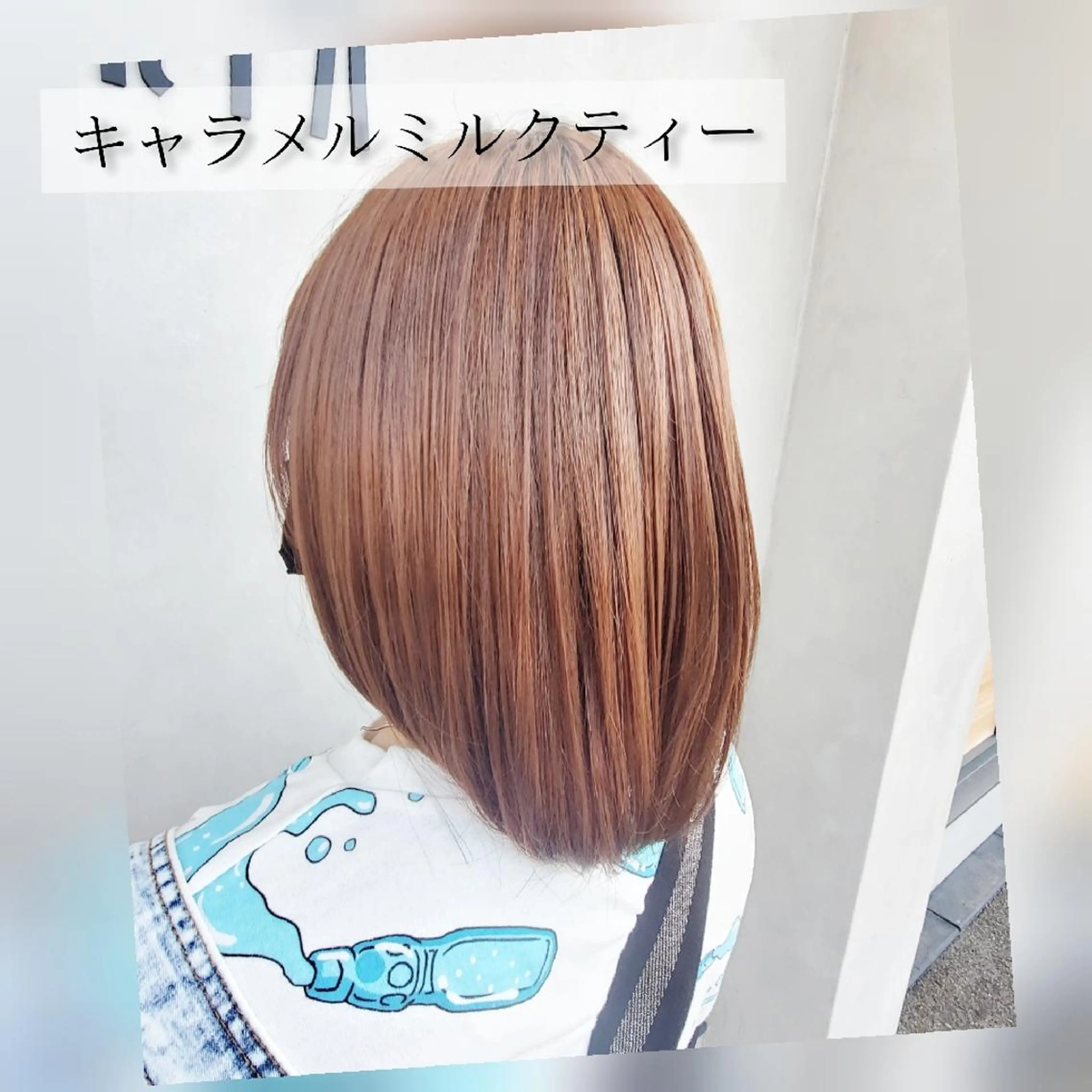 ミディアム カラー ブリーチカラー/ 美髪矯正/SYUNのヘアスタイル