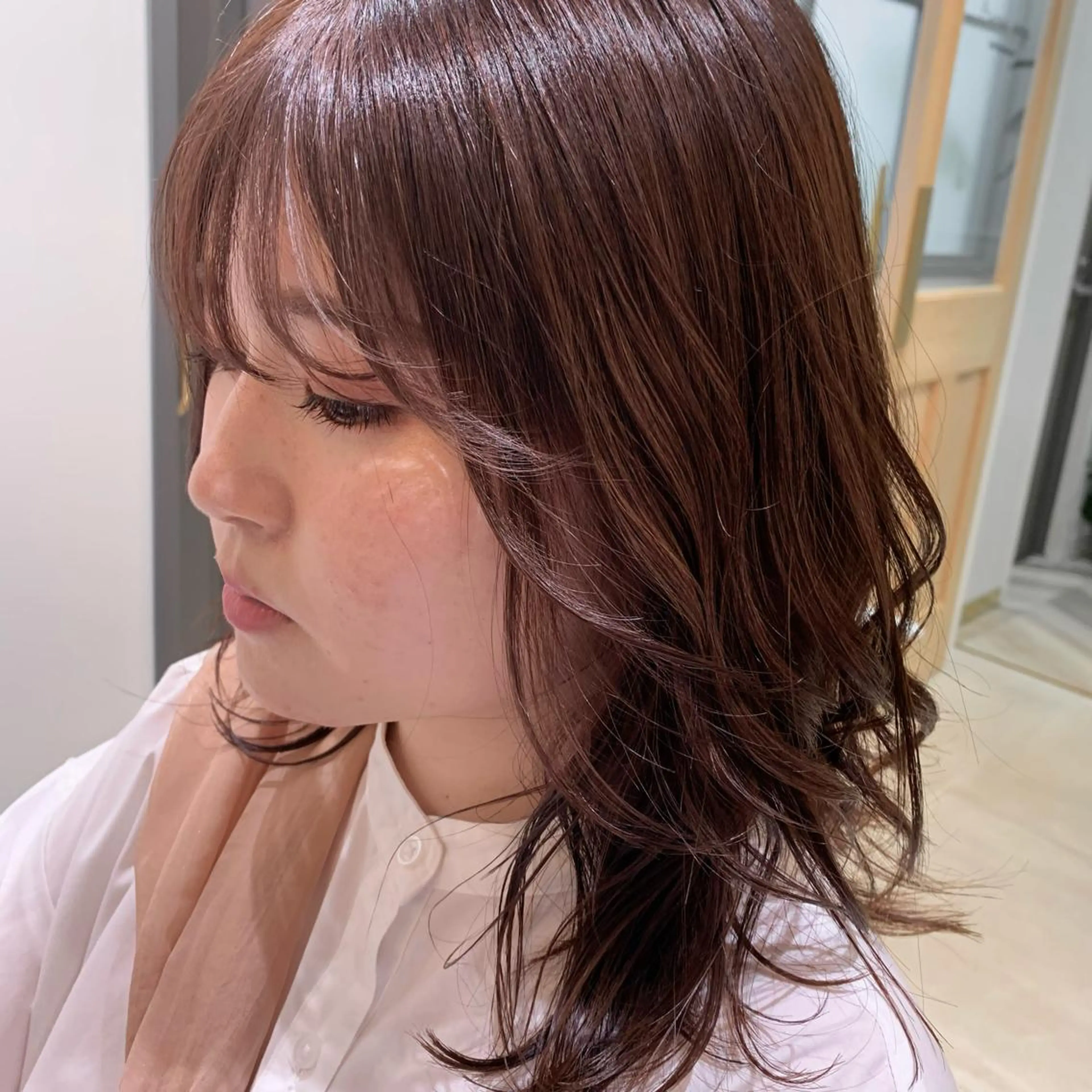 ミディアム カラー カット ヘアカラー トリートメント 大姶良 友輝の眉毛・アイブロウイメージ