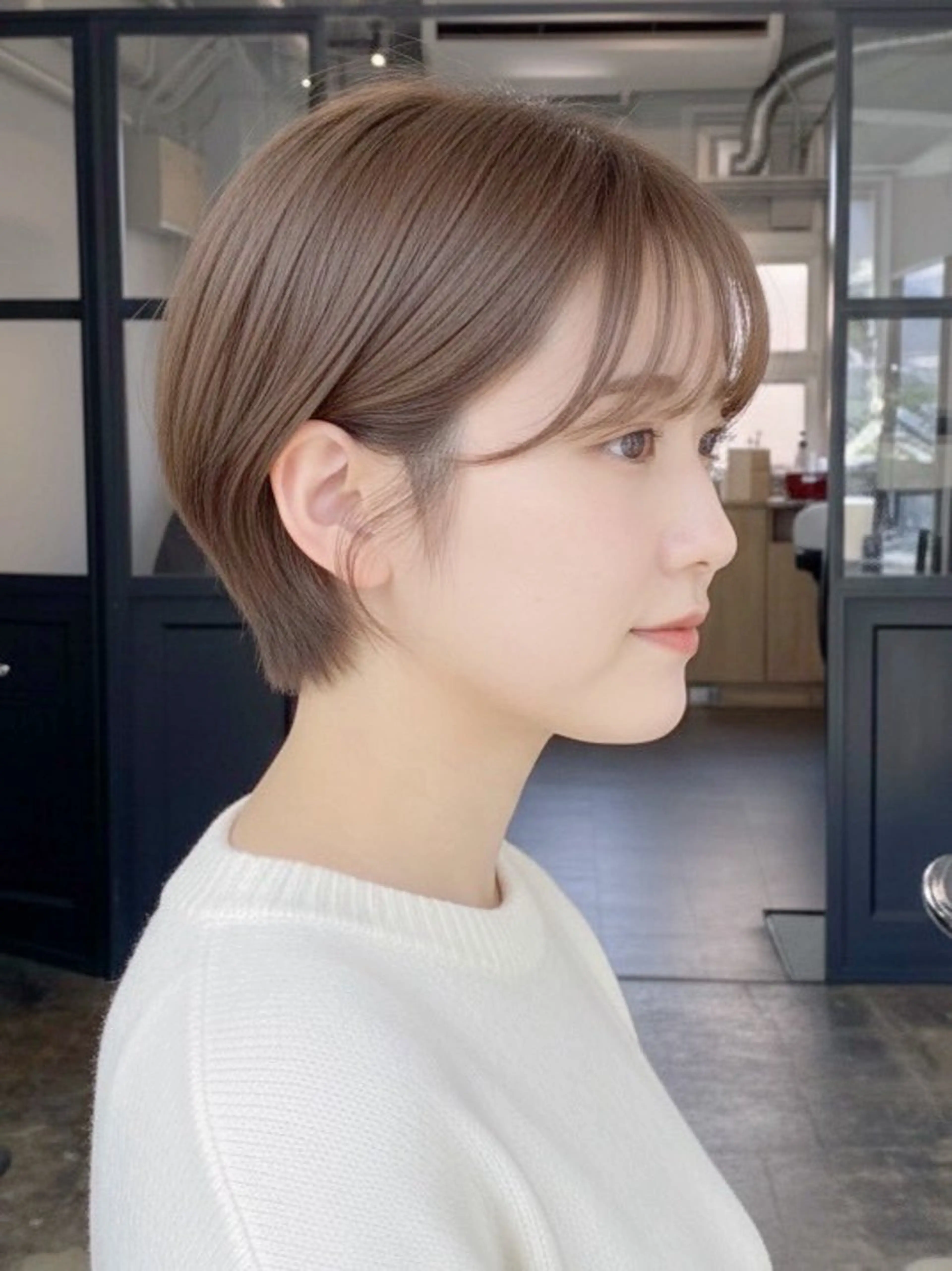 ショート パーマ・レイヤー 髪質改善・TANIのヘアスタイル