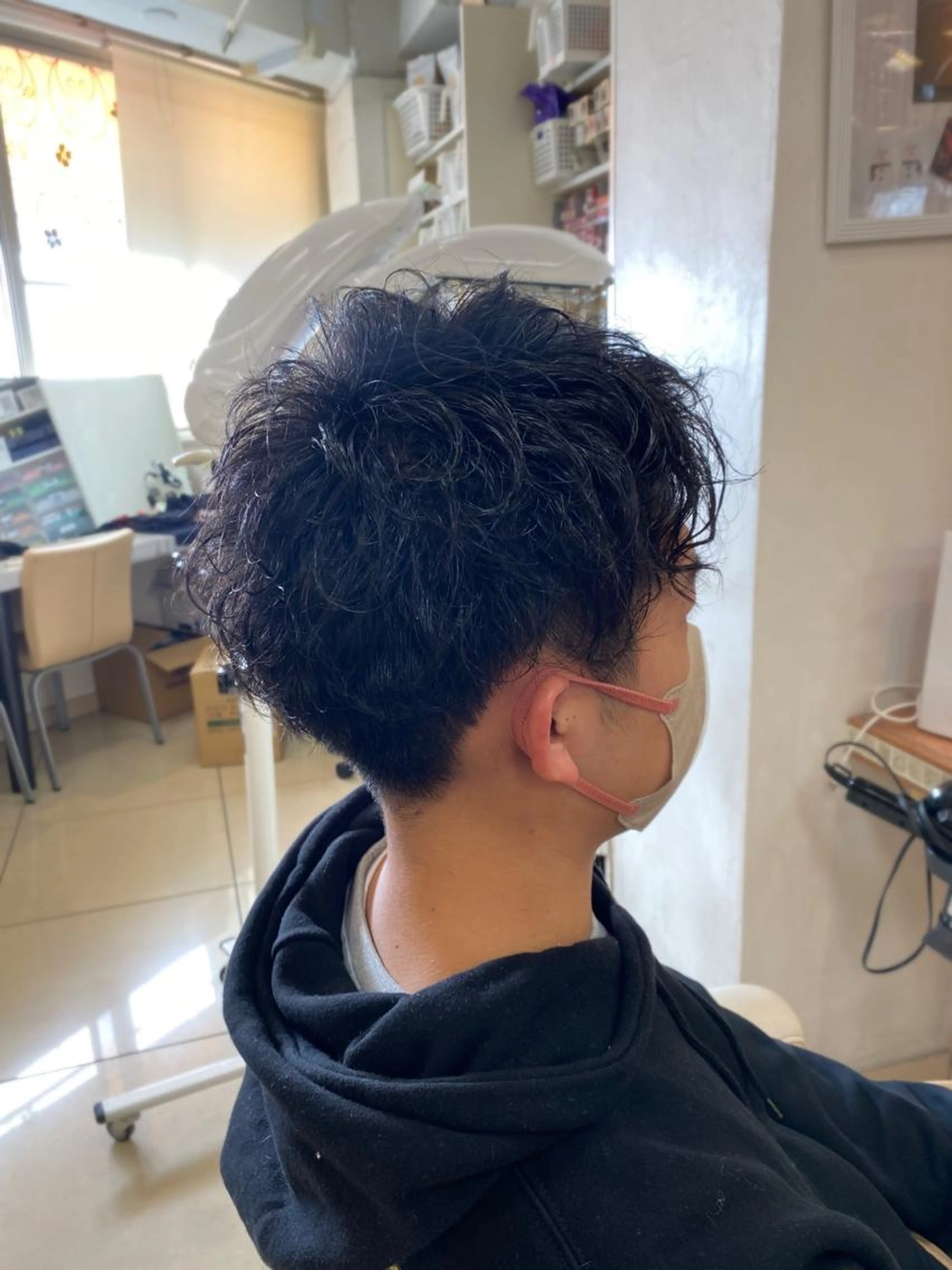 【さらにカッコ良く】メンズカット✂️＋ツイストスパイラル、波巻きパーマ✨の写真