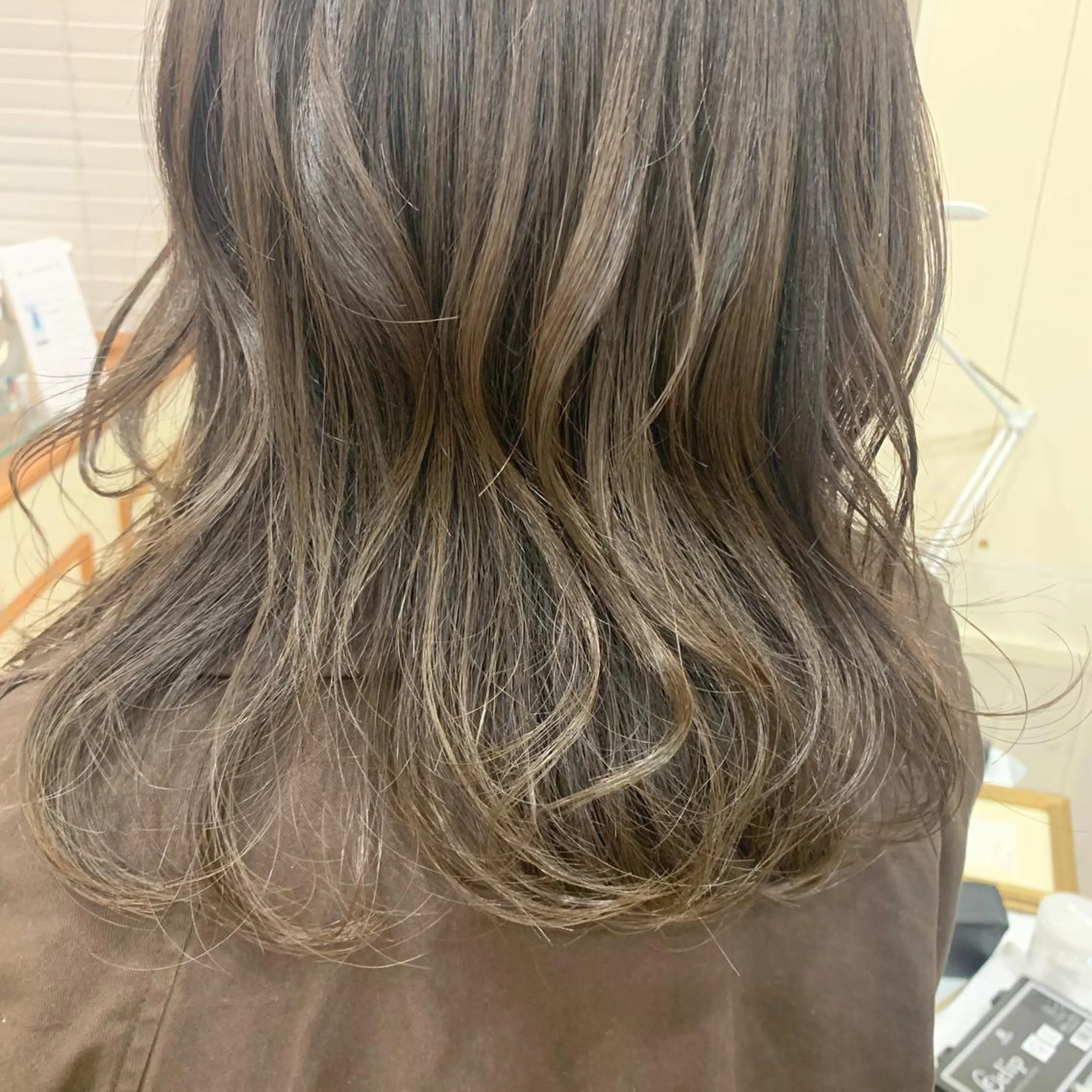 ロング カラー ボブ/美髪矯正 /佐藤　奈巳のヘアスタイル