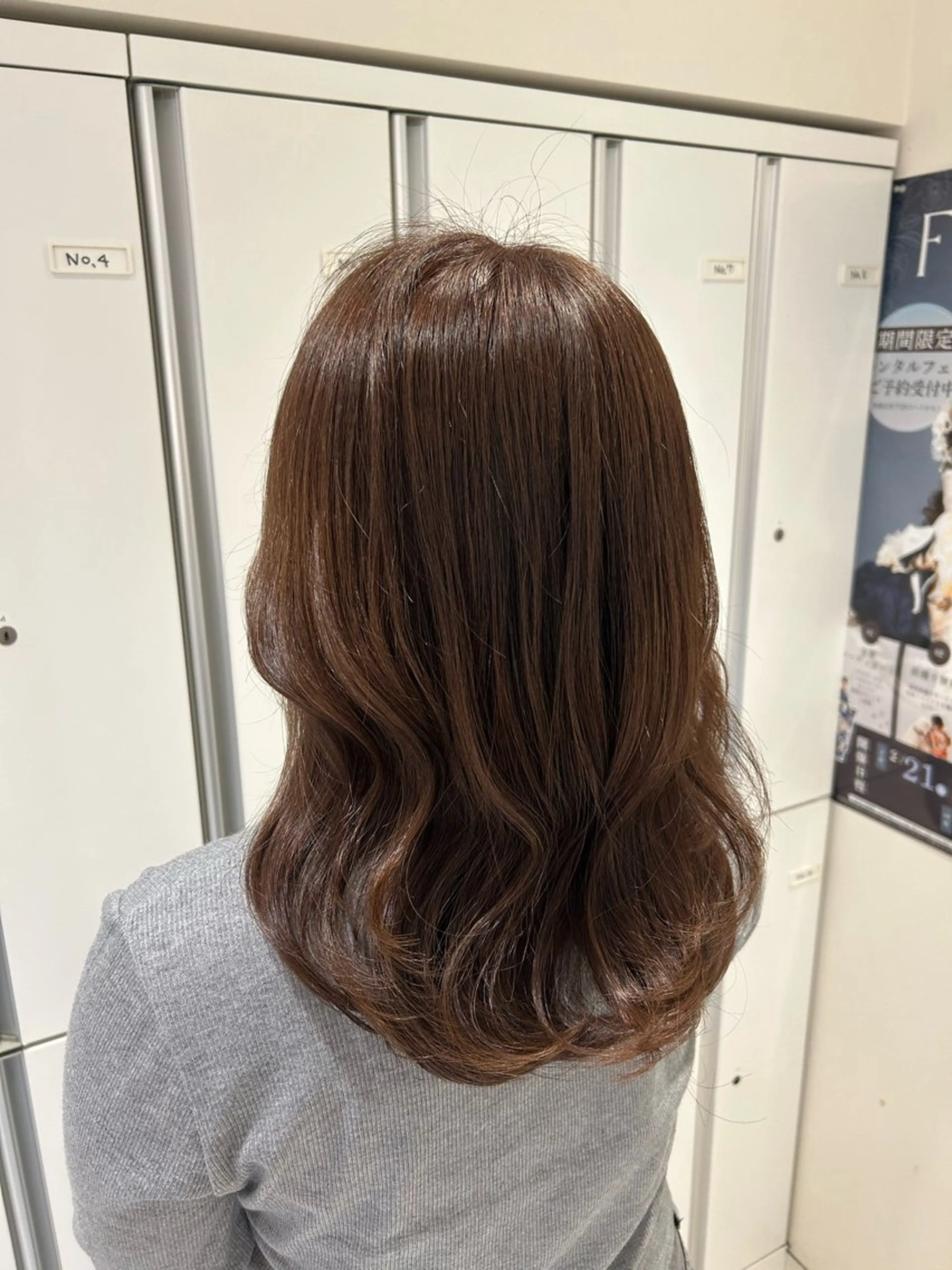 カラー＋トリートメントの写真