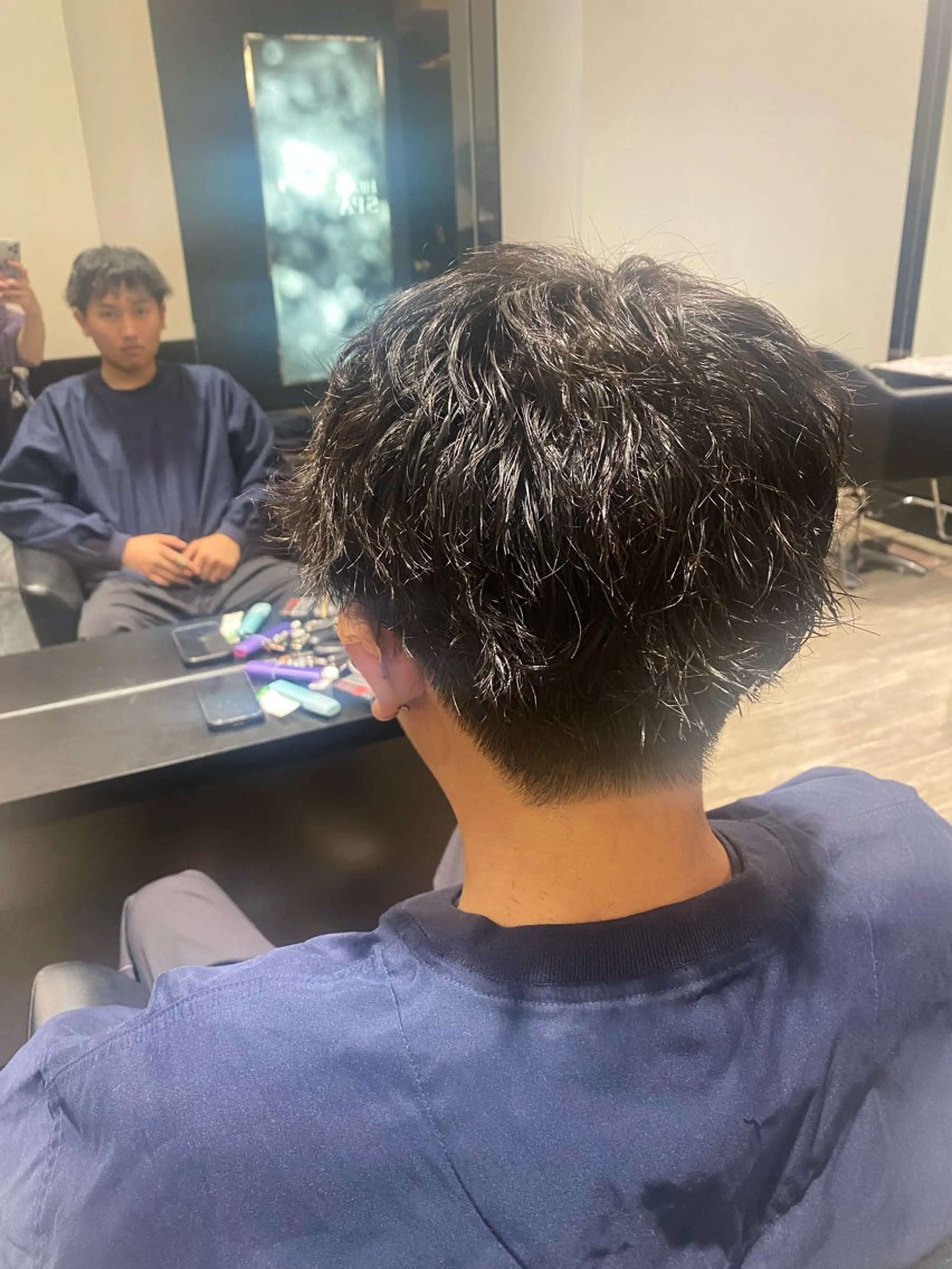 パーマ パーマ 水野 聖哉のヘアスタイル