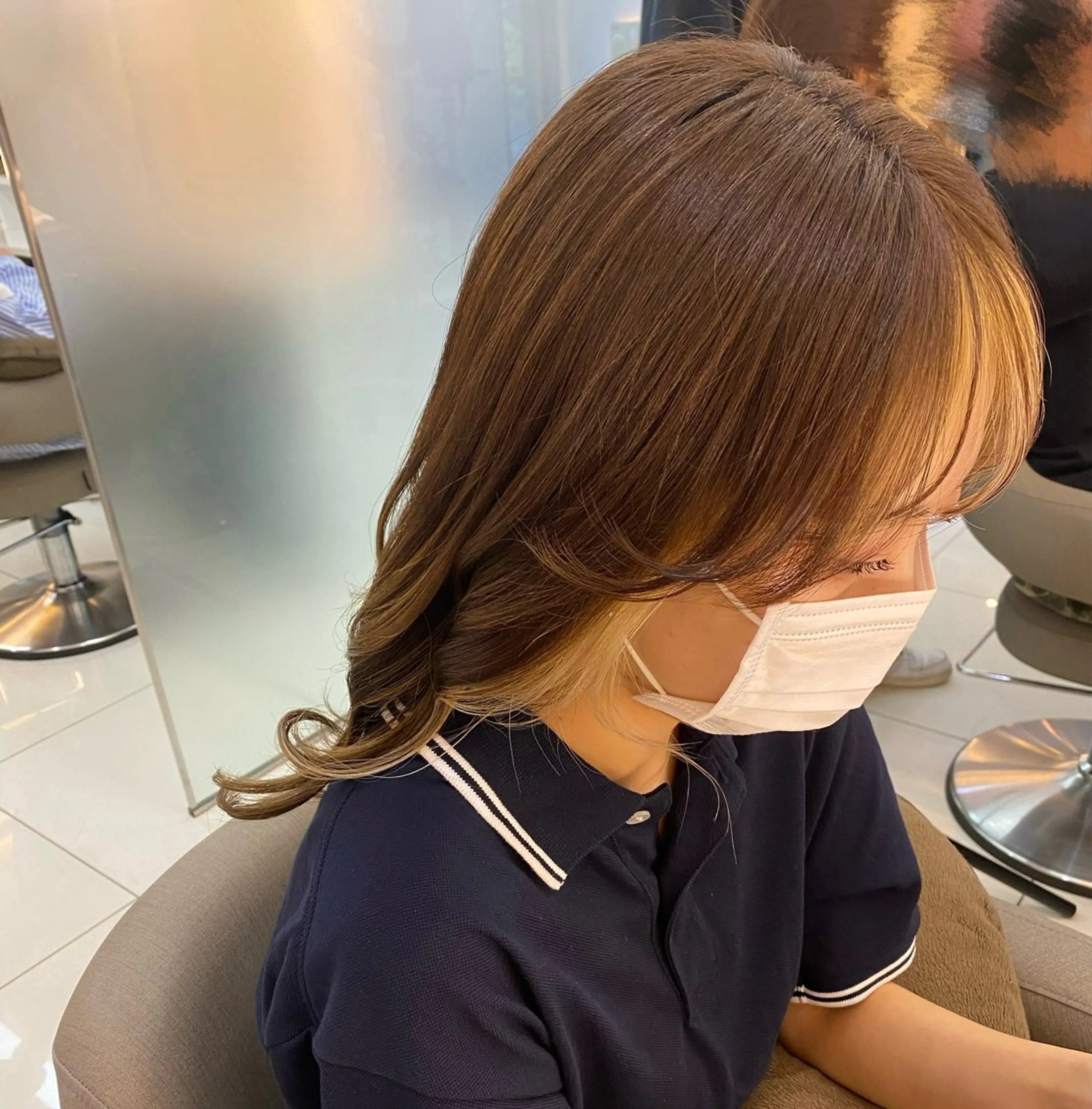 ロング 韓国風ヘア 🎼レイヤー/透明感 カラー/nene♬のヘアスタイル