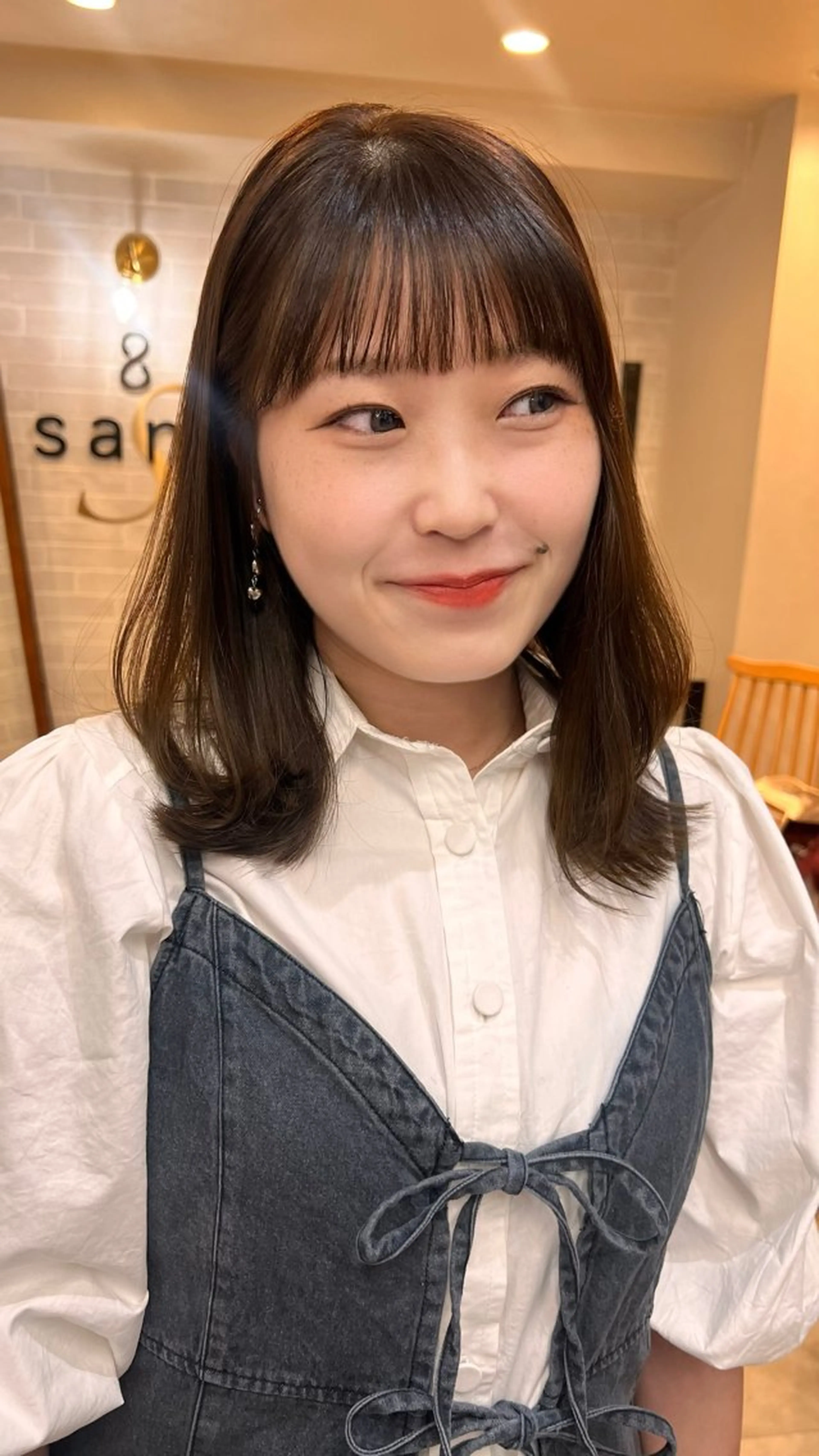 ミディアム レイヤー・ボブ特化 無料カット✂️こうたのヘアスタイル