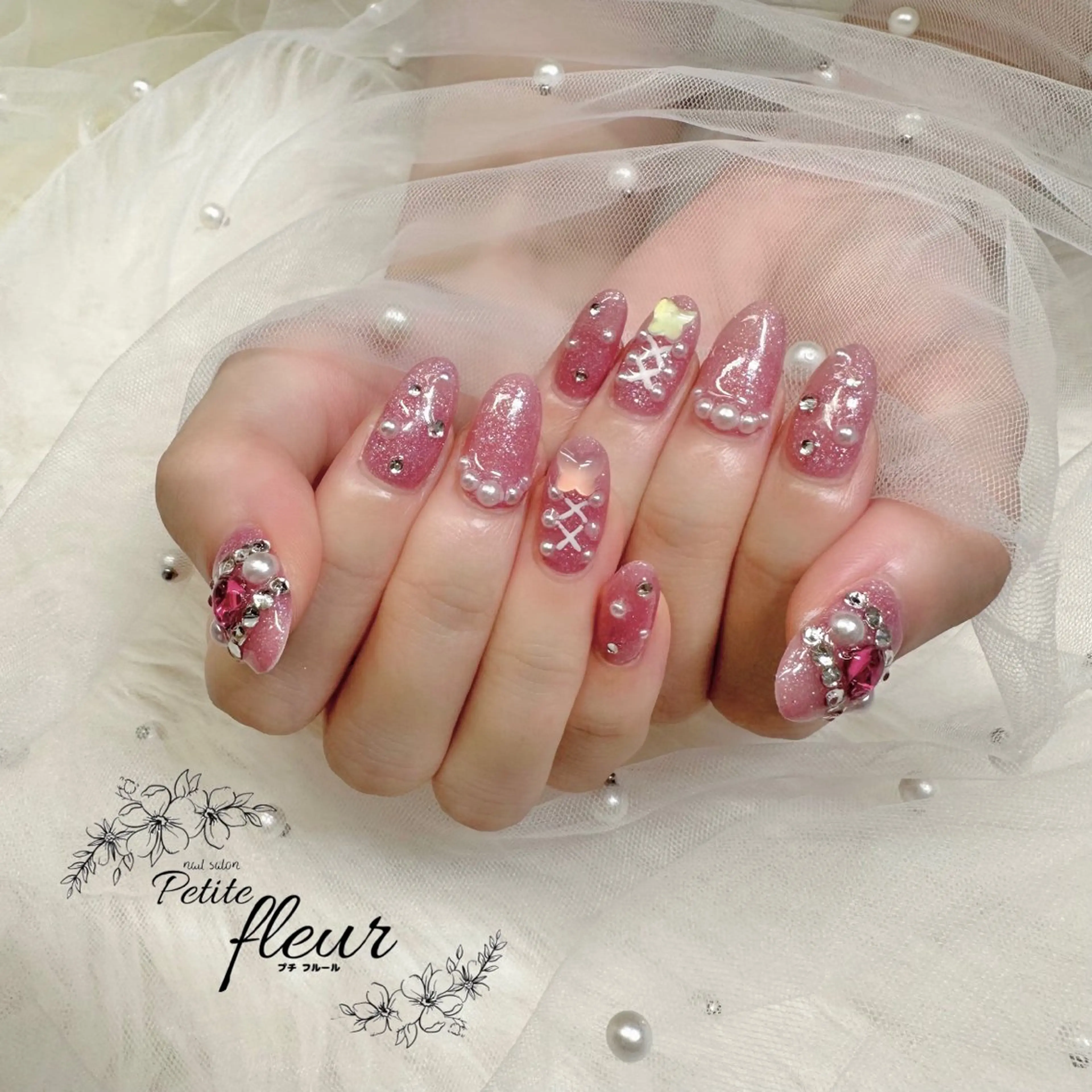 キッズ ❁⃘*。Petite fleur❁⃘*りさのネイルデザイン