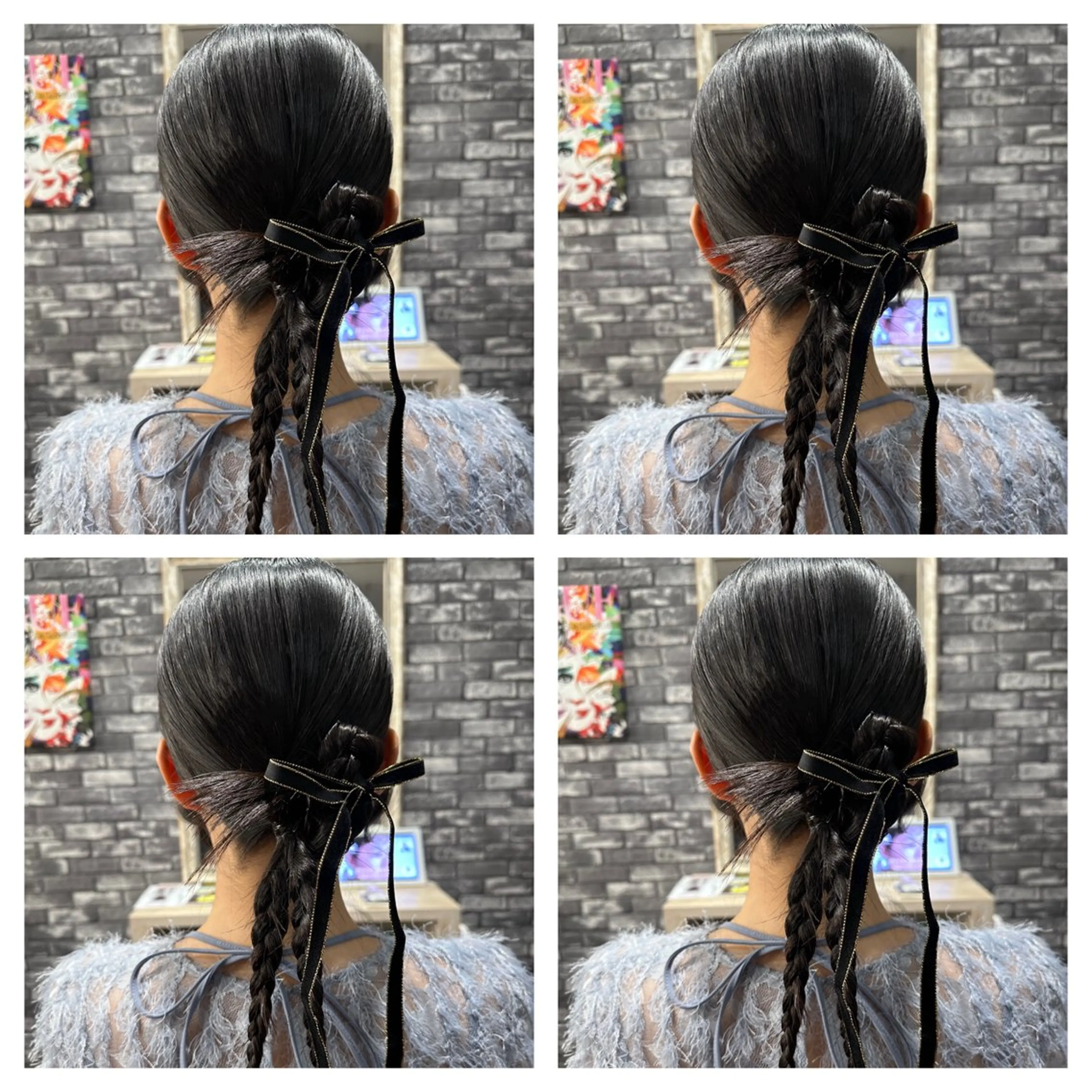 セミロング ヘアアレンジ ヘアセット 🎀推し活ヘアー🎀 Yuuna🐰💖のヘアスタイル