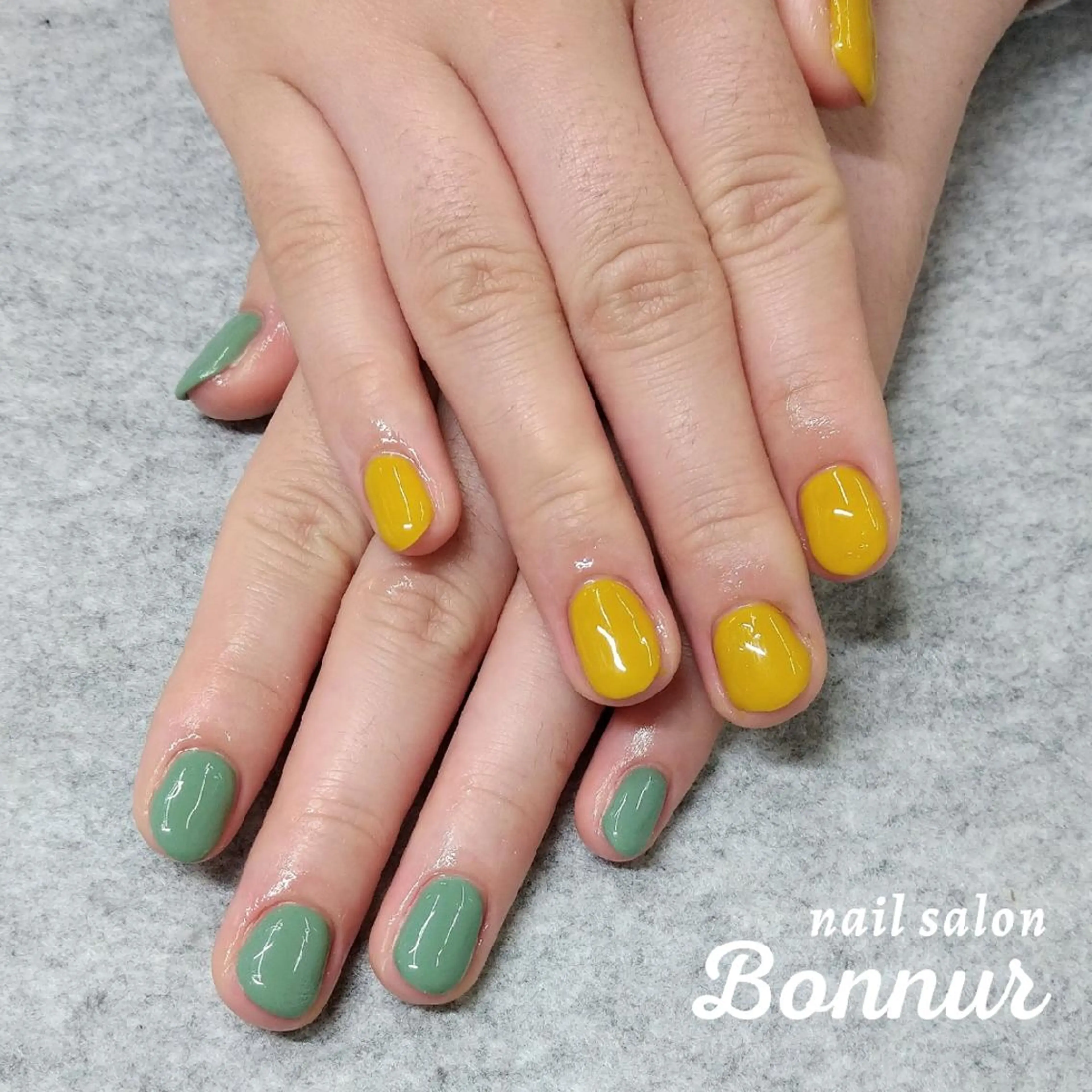 ネイル ワンカラーネイル BBnail ogataのネイルデザイン