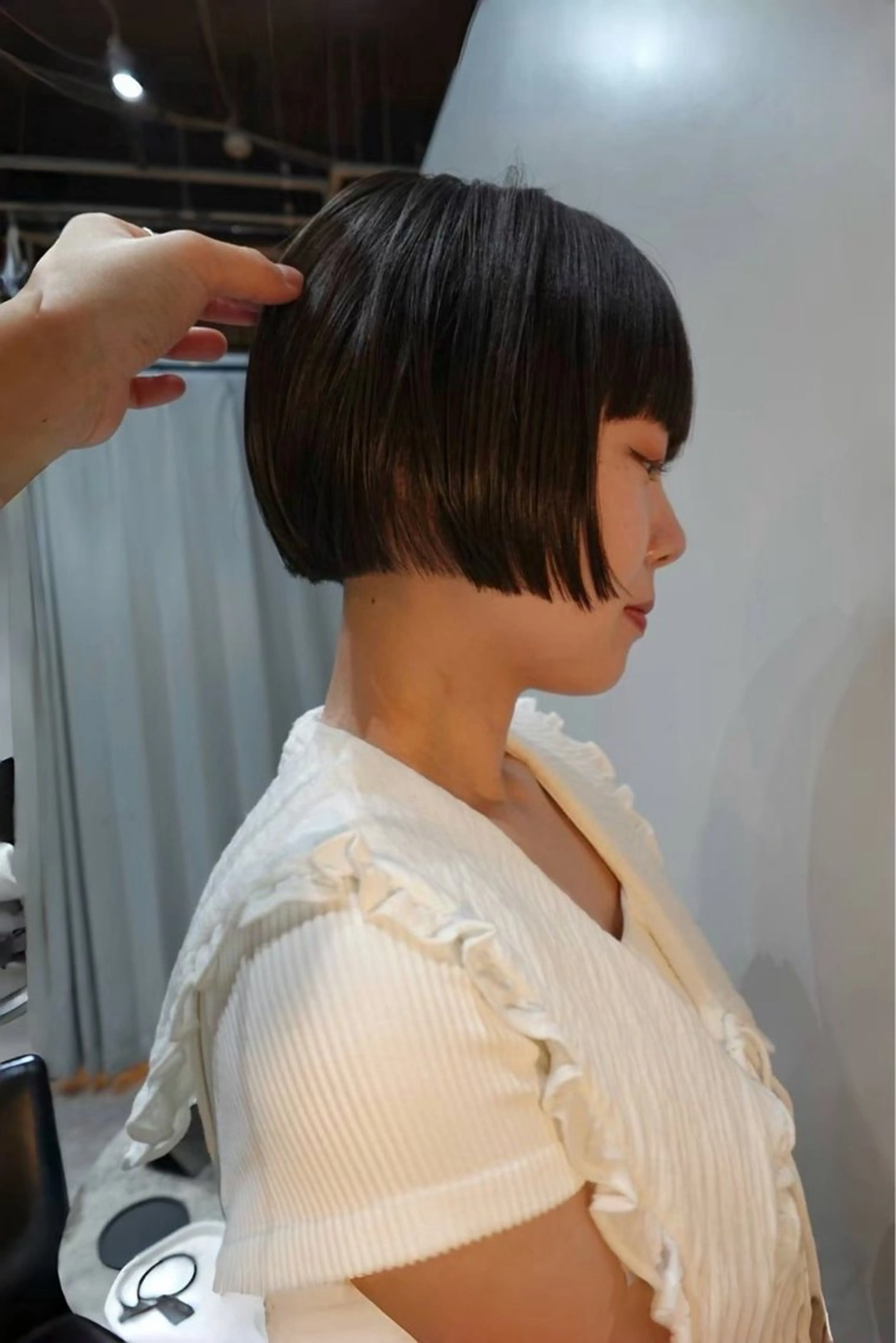 ショート ボブ カット ボブパーマ無料 /yuukiのヘアスタイル