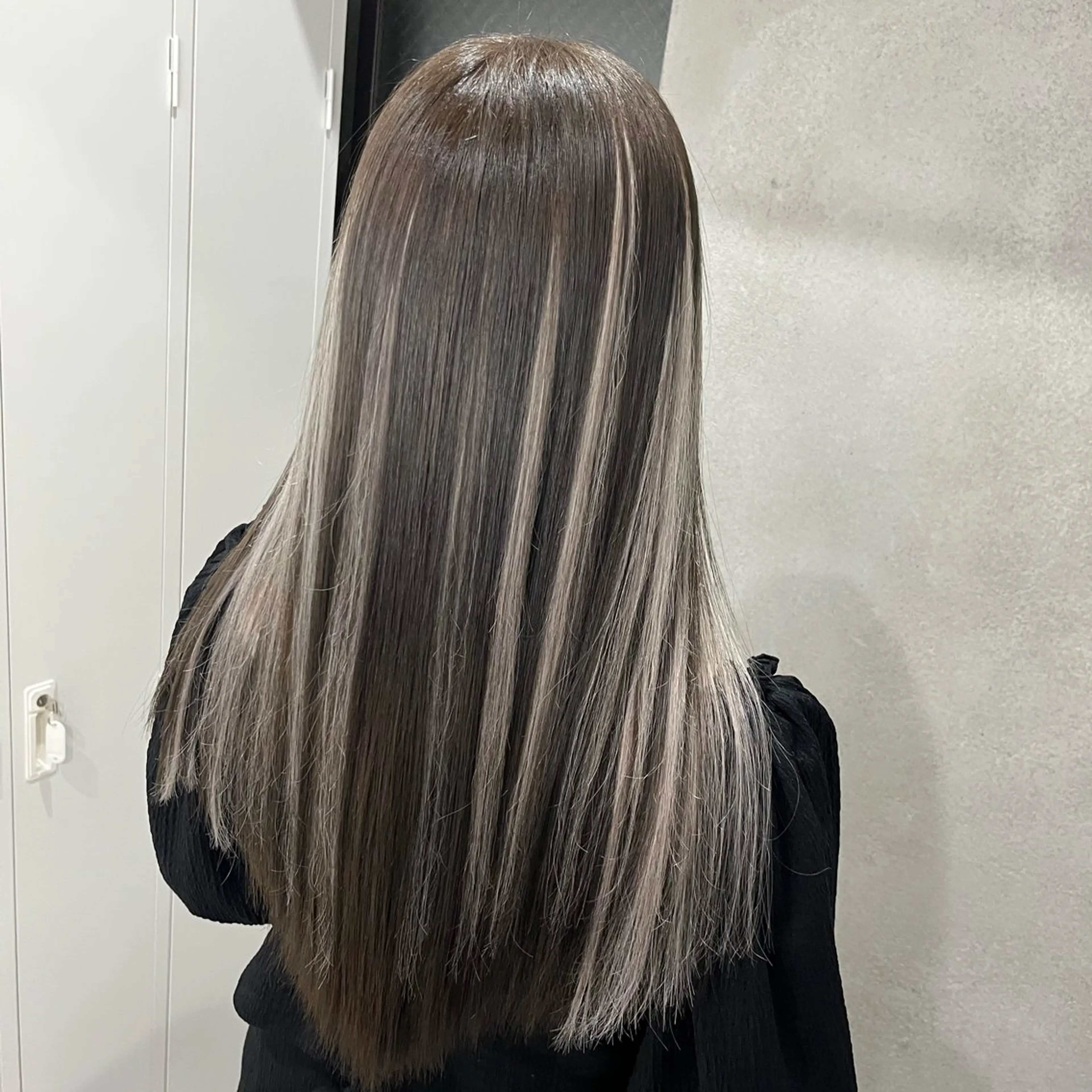 ロング ハイライト エクステ りおな/髪質改善/ カラー /平尾のヘアスタイル