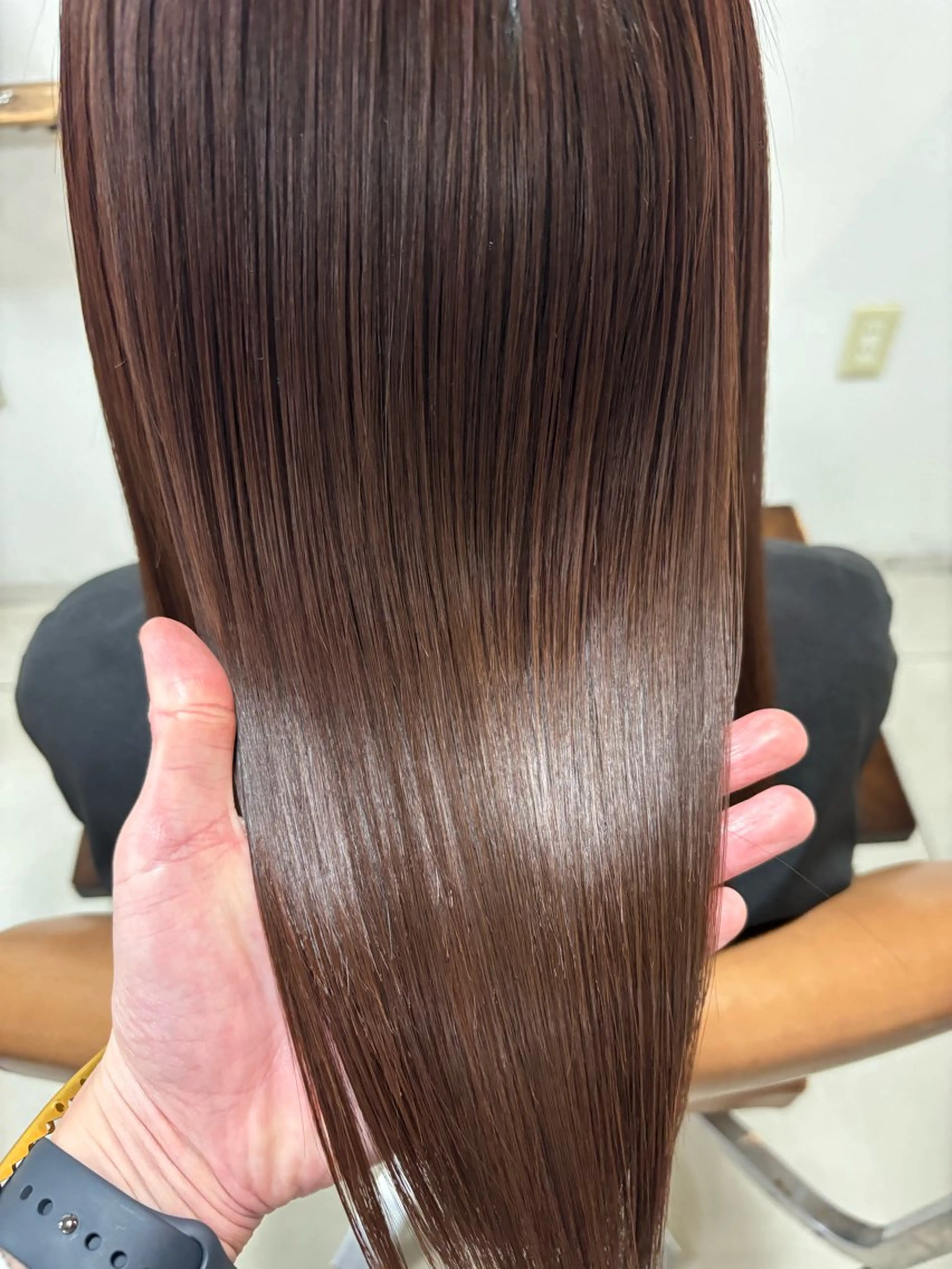 ミディアム トリートメント トリートメント 頭皮×髪質改善 透明感カラー💎中村のヘアスタイル