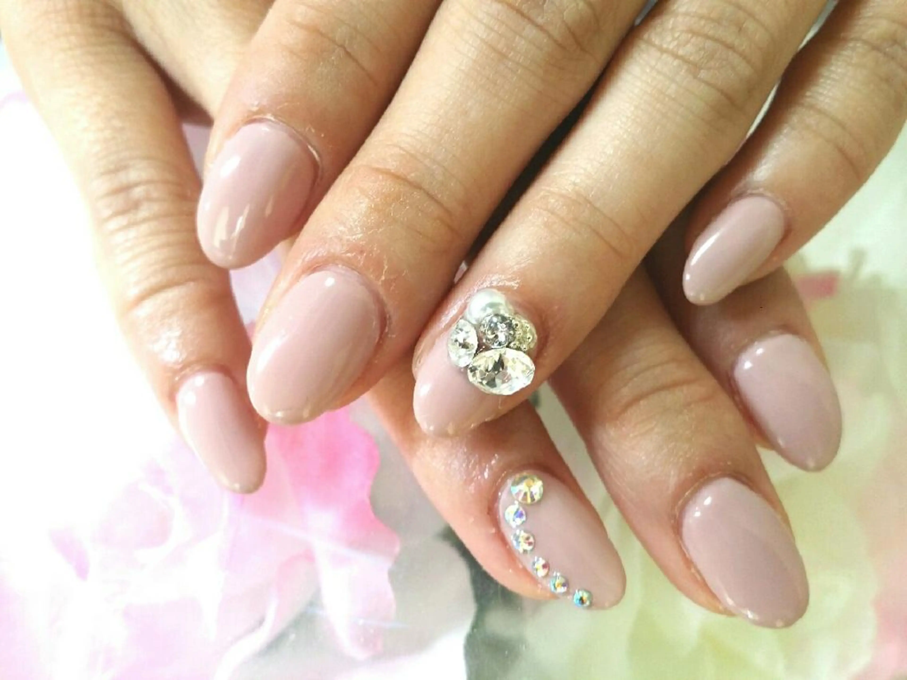 ネイル ワンカラーネイル nail salon ipuniのネイルデザイン