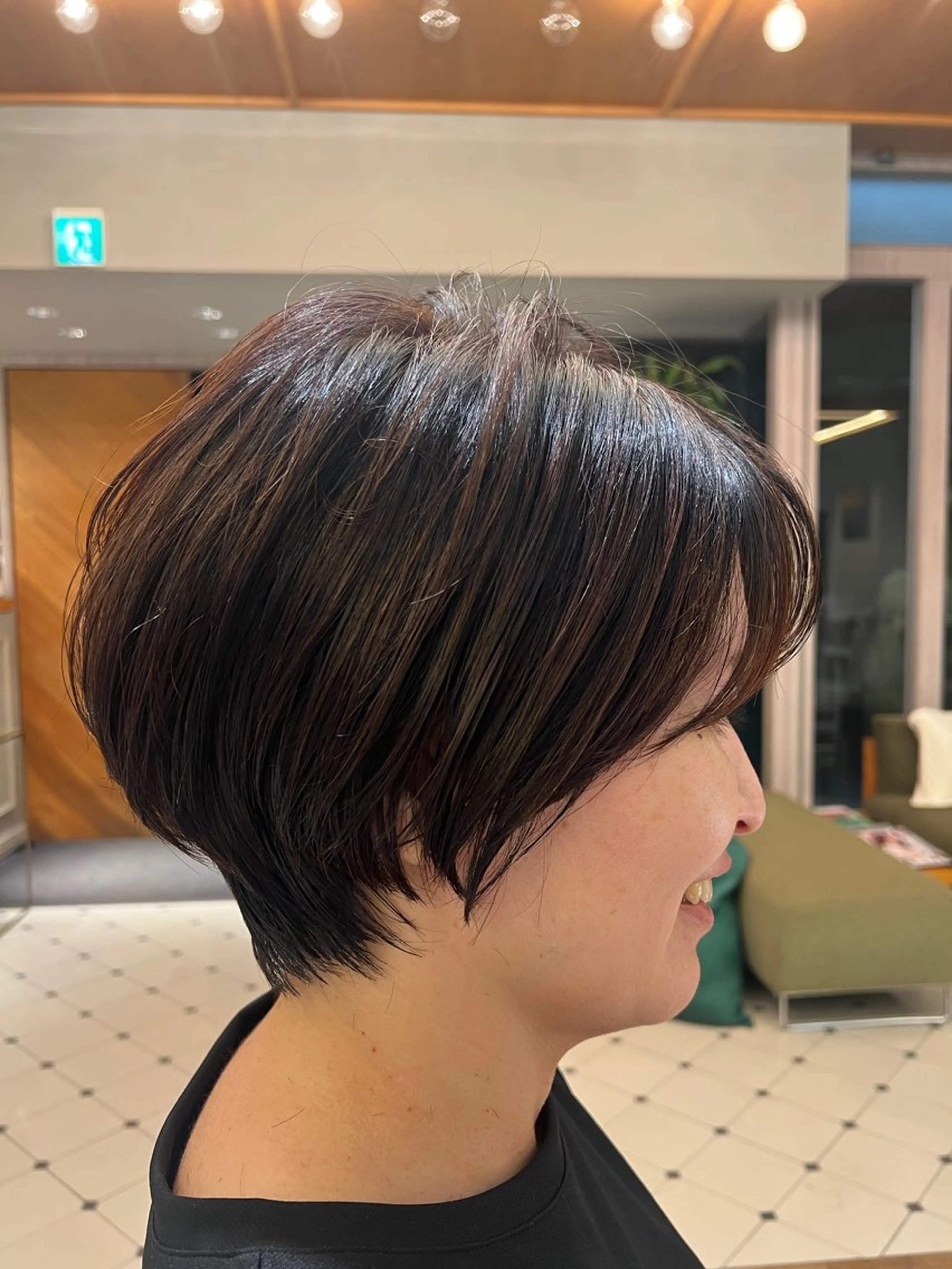 ショート 顔周りカット 似合わせカット /宮本セナのヘアスタイル