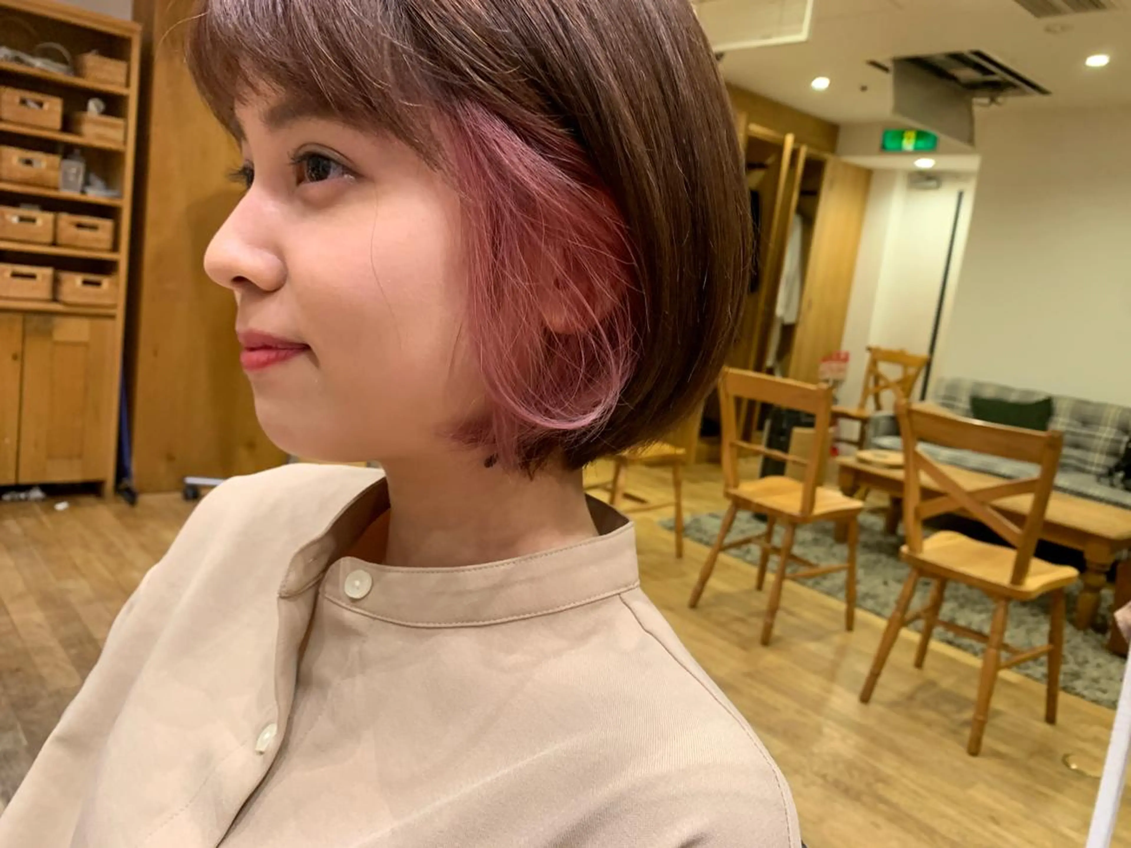 ショート 原田 大希のヘアスタイル