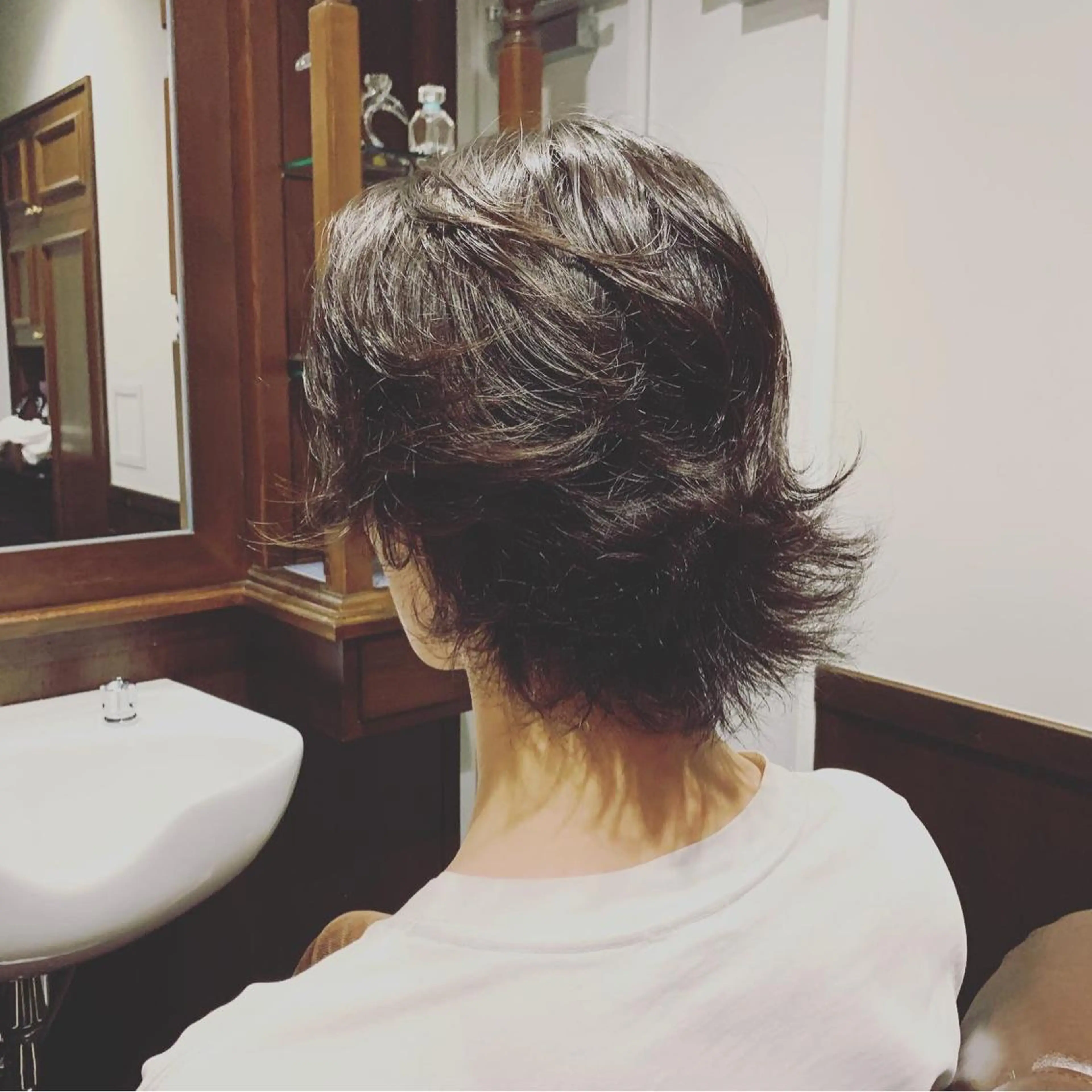 パーマ メンズ カット ヒロ銀座 バーバーショップ神楽坂所属・ひらお あおとのヘアスタイル