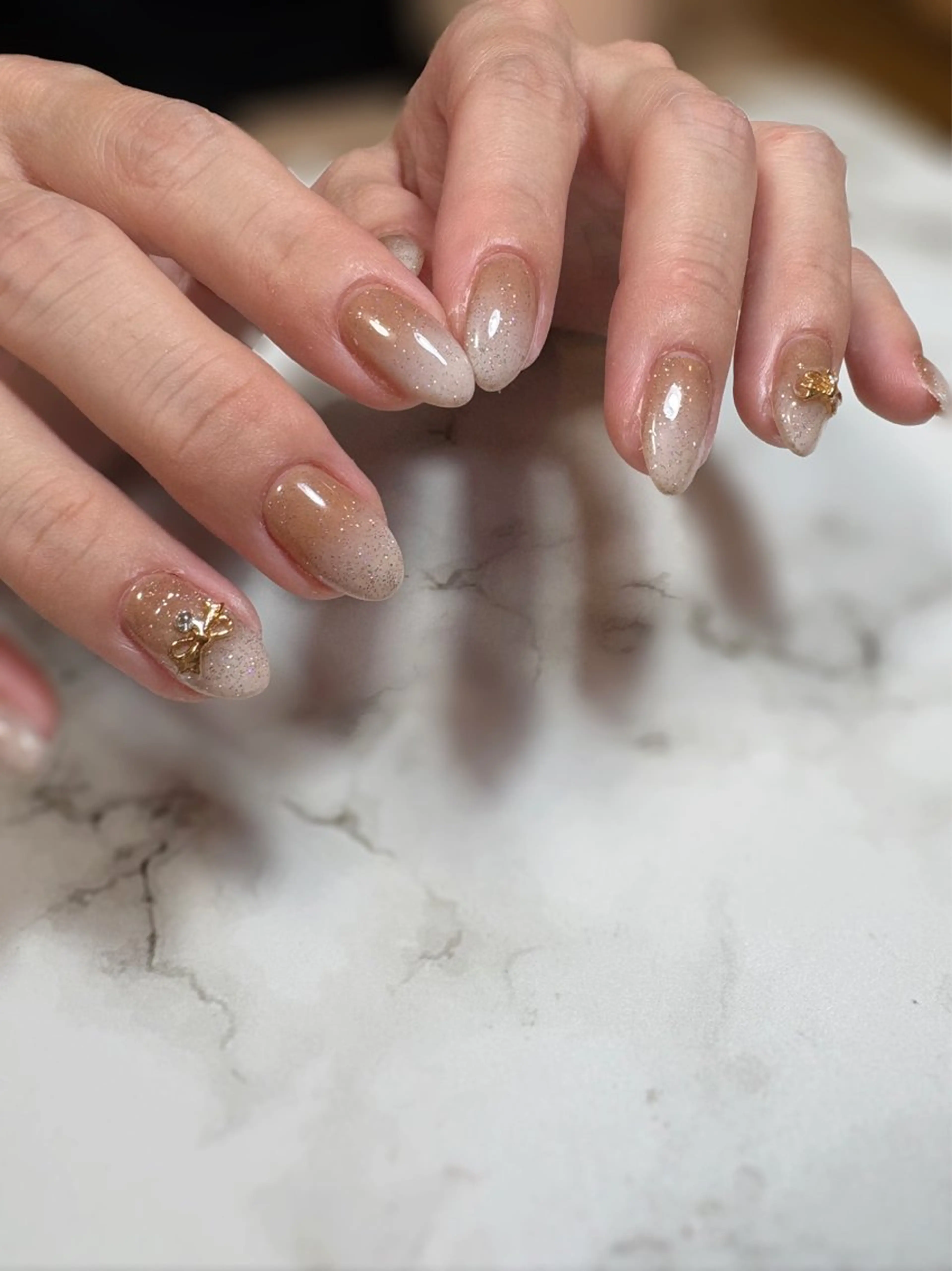 ネイル フラッシュネイル ラメ(グリッター) Persian SHIORIのネイルデザイン