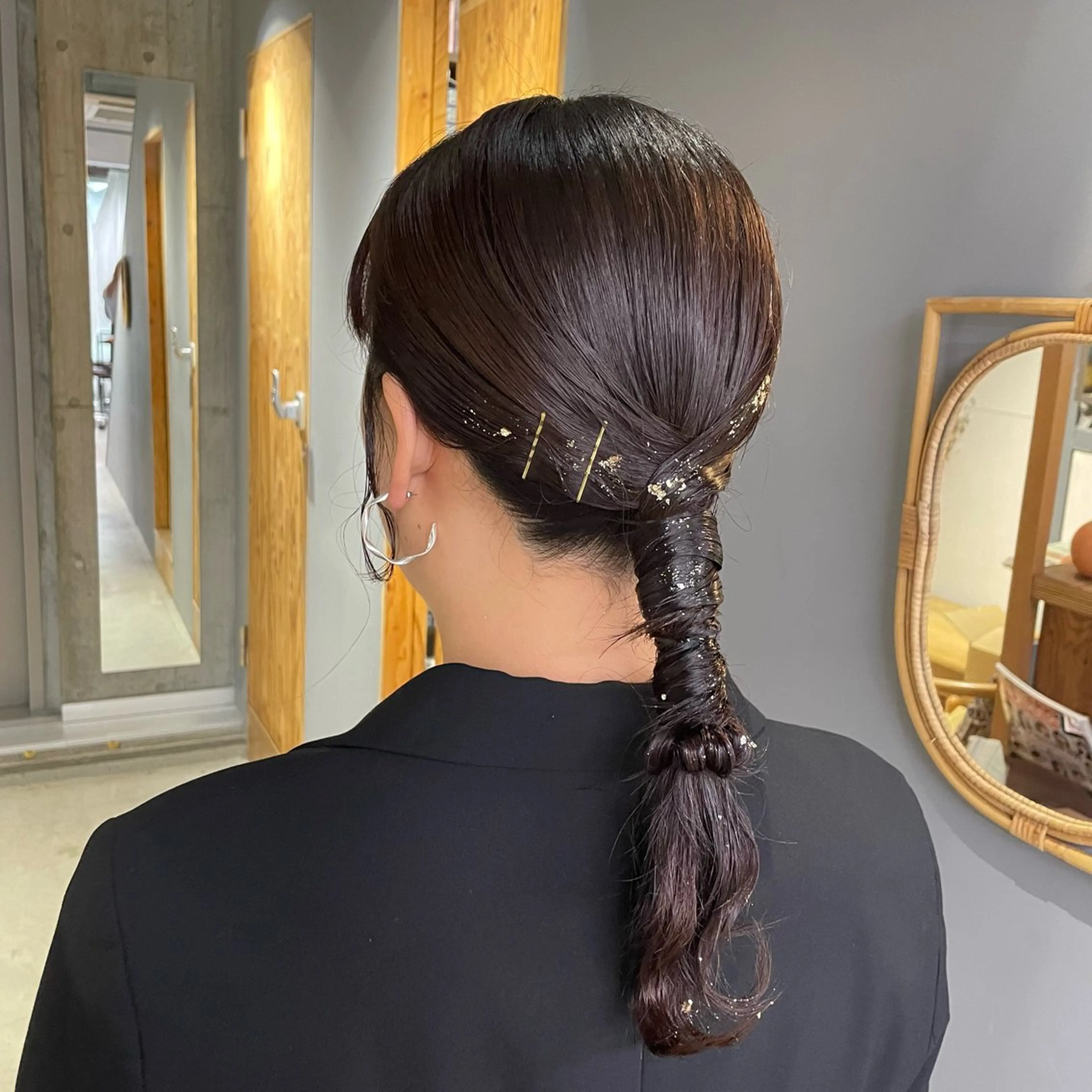 ヘアアレンジ ヘアセット noa ☪︎のヘアスタイル