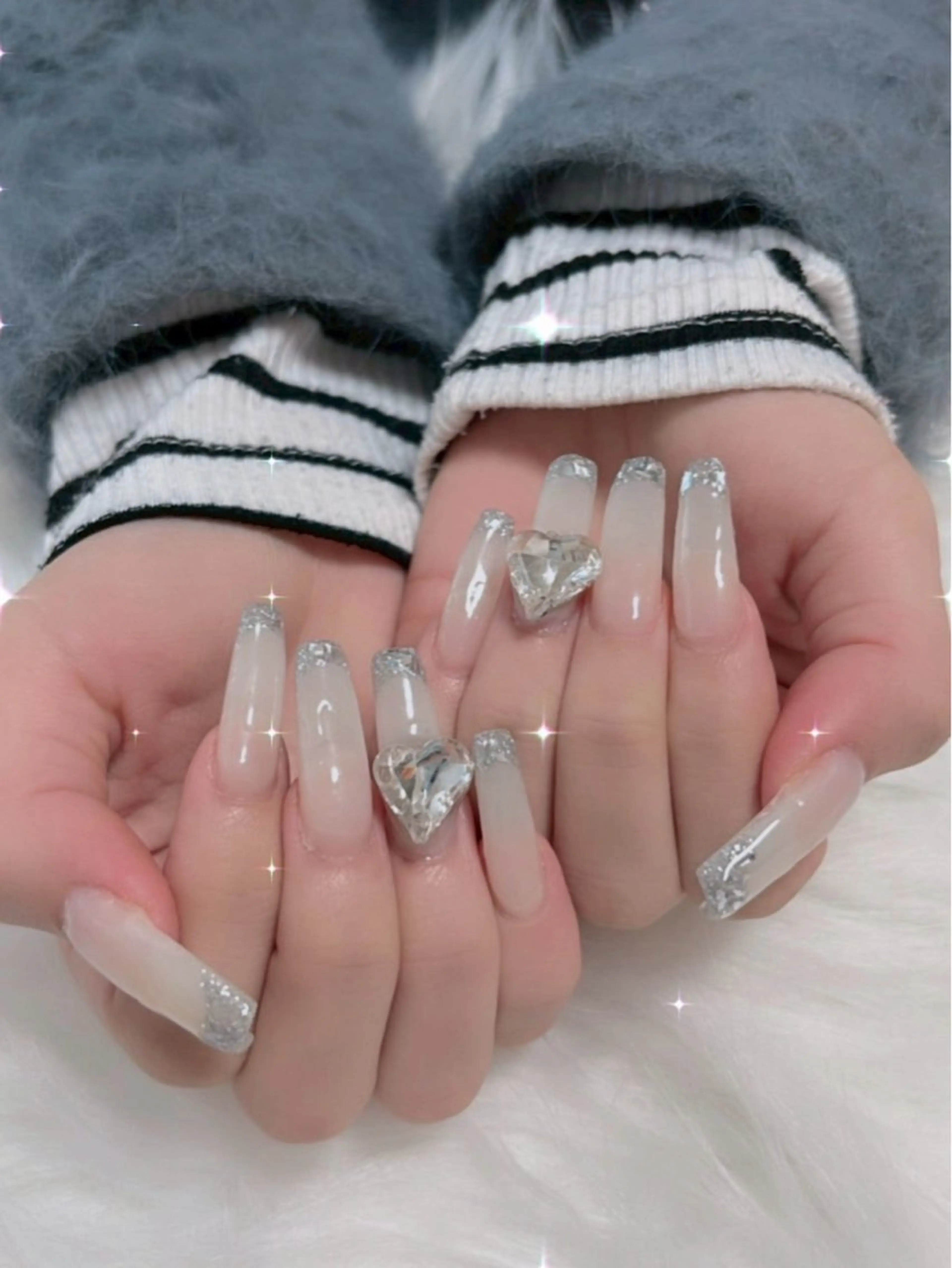 ネイル 長さ出し ビューティーサロン PEARLのエステ・リラクイメージ