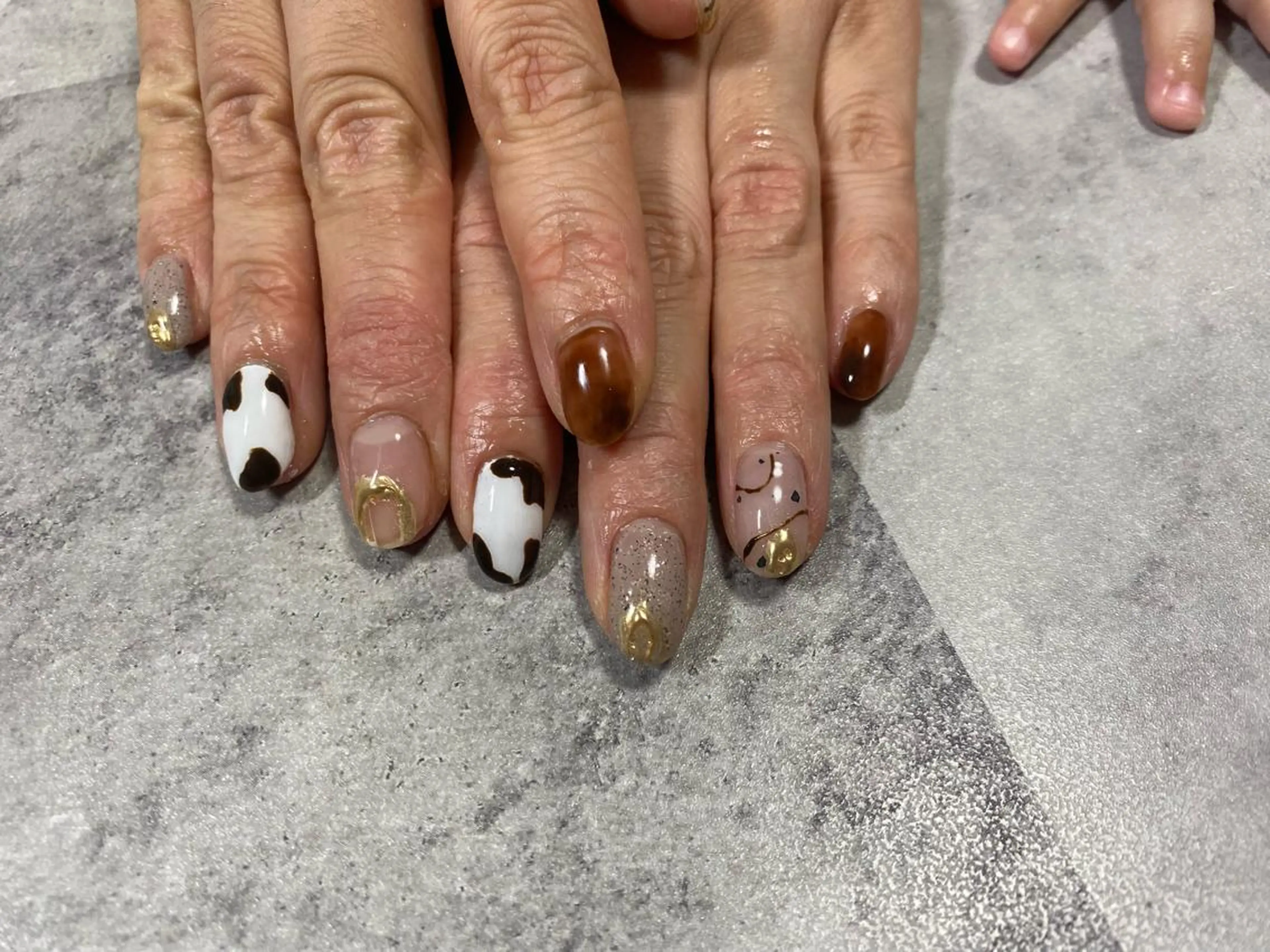 ネイル ハンドネイル 樋口 さやかのネイルデザイン