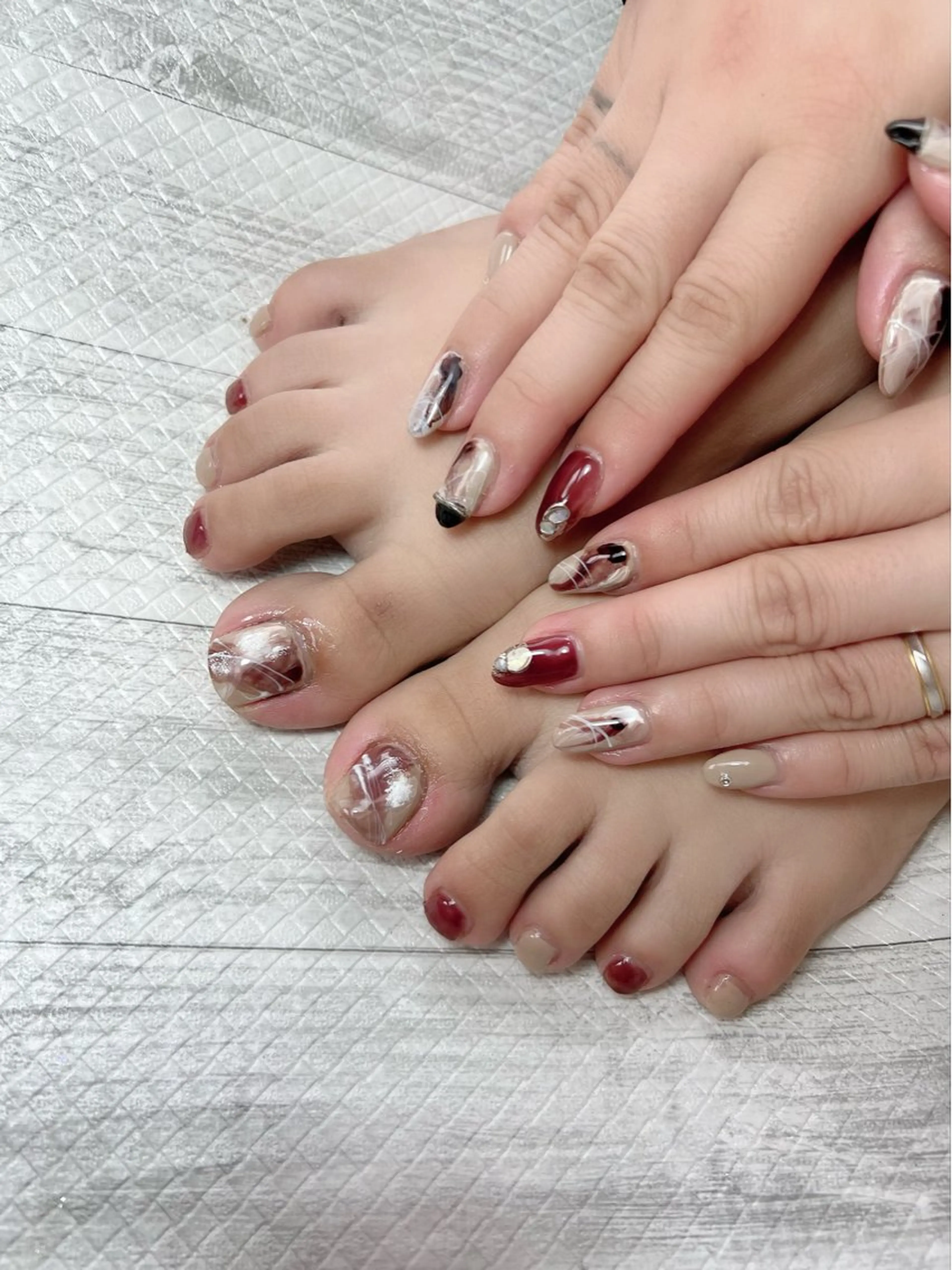 ネイル フットネイル ジェルネイル メンズネイル ニュアンスネイル スカルプネイル フットネイル シェヌネイル JURAのネイルデザイン