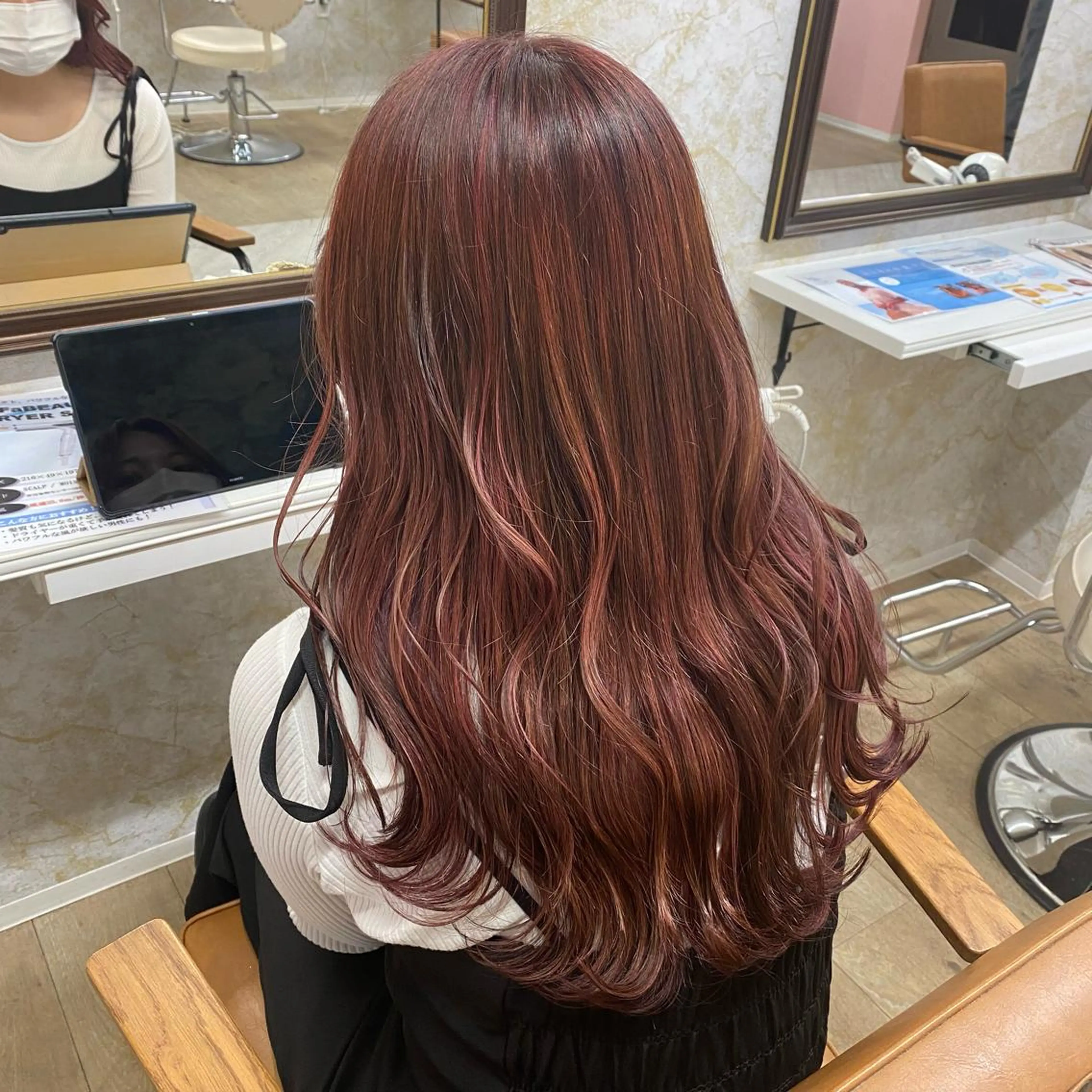 ロング 【ハイライト】 YUYAのヘアスタイル